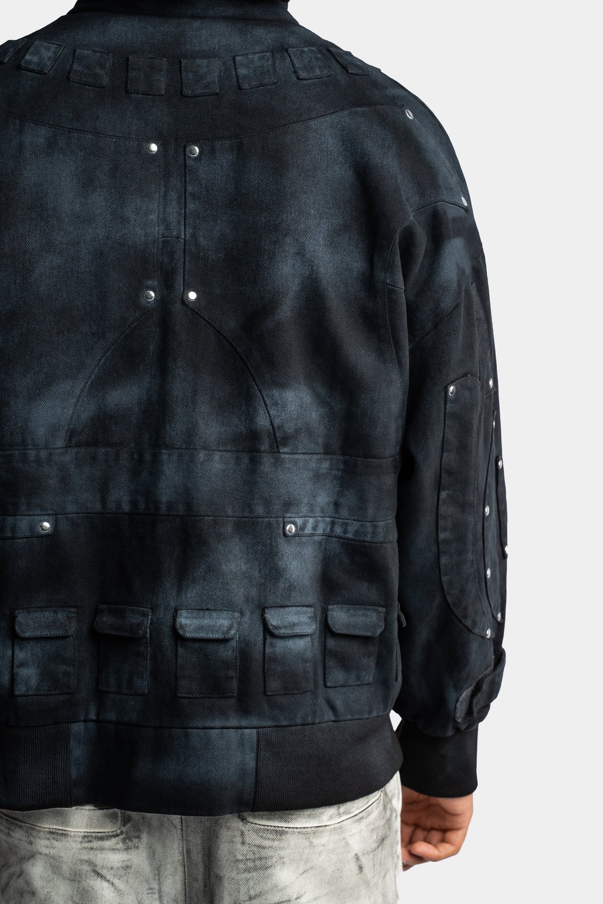 Ammunition Bomber Jacket Black