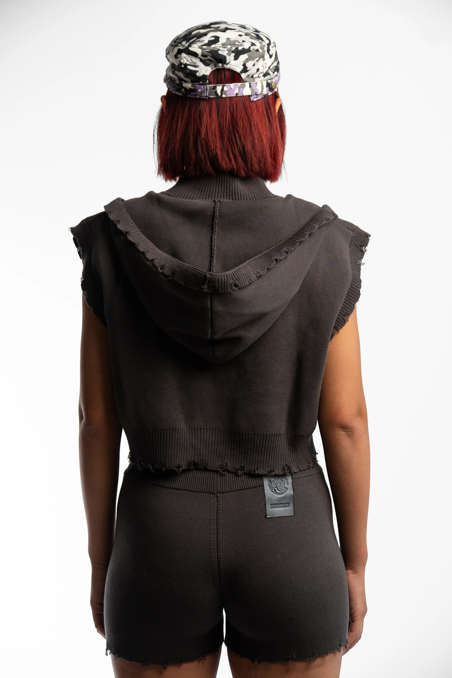 Knitted 'Gate' Vest