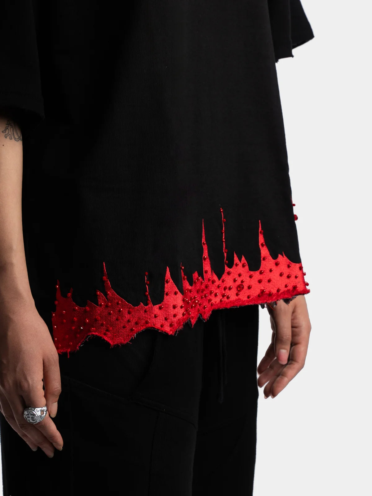 Black Wounded T-Shirt