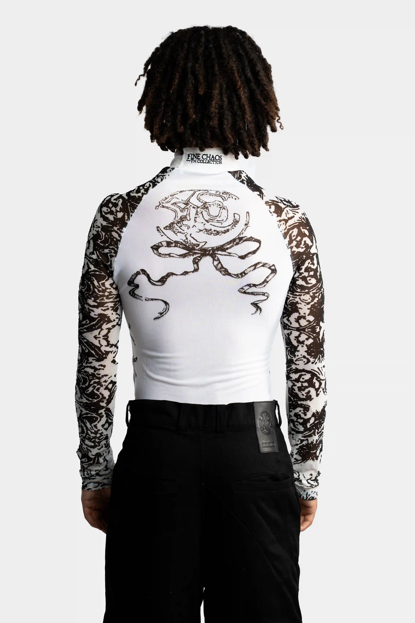 Sword Art Mesh Top White