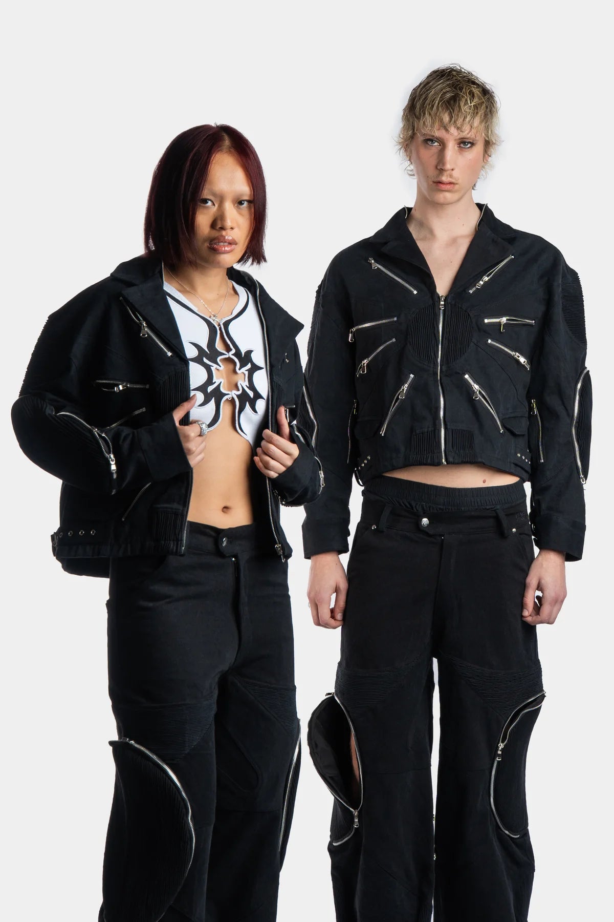 Sun of Metal Quilted Denim Jacket