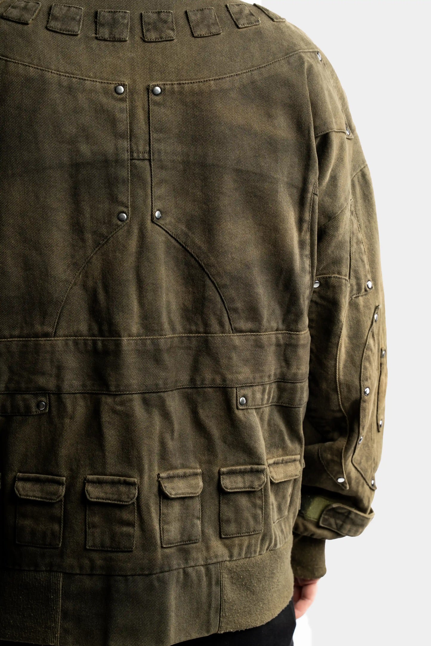 Ammunition Bomber Jacket Faded Green
