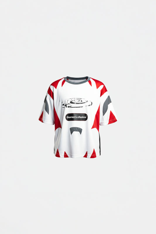 White Gamers Choice Sports T-Shirt