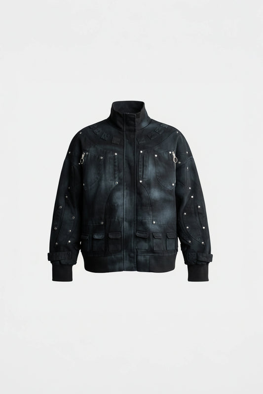 Ammunition Bomber Jacket Black