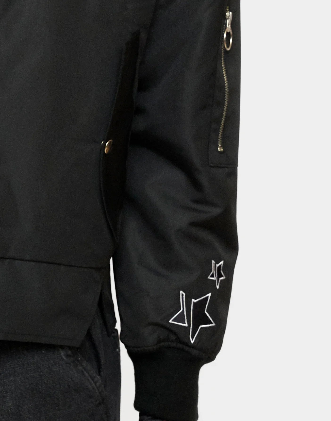 Black Flight Bomber Jacket