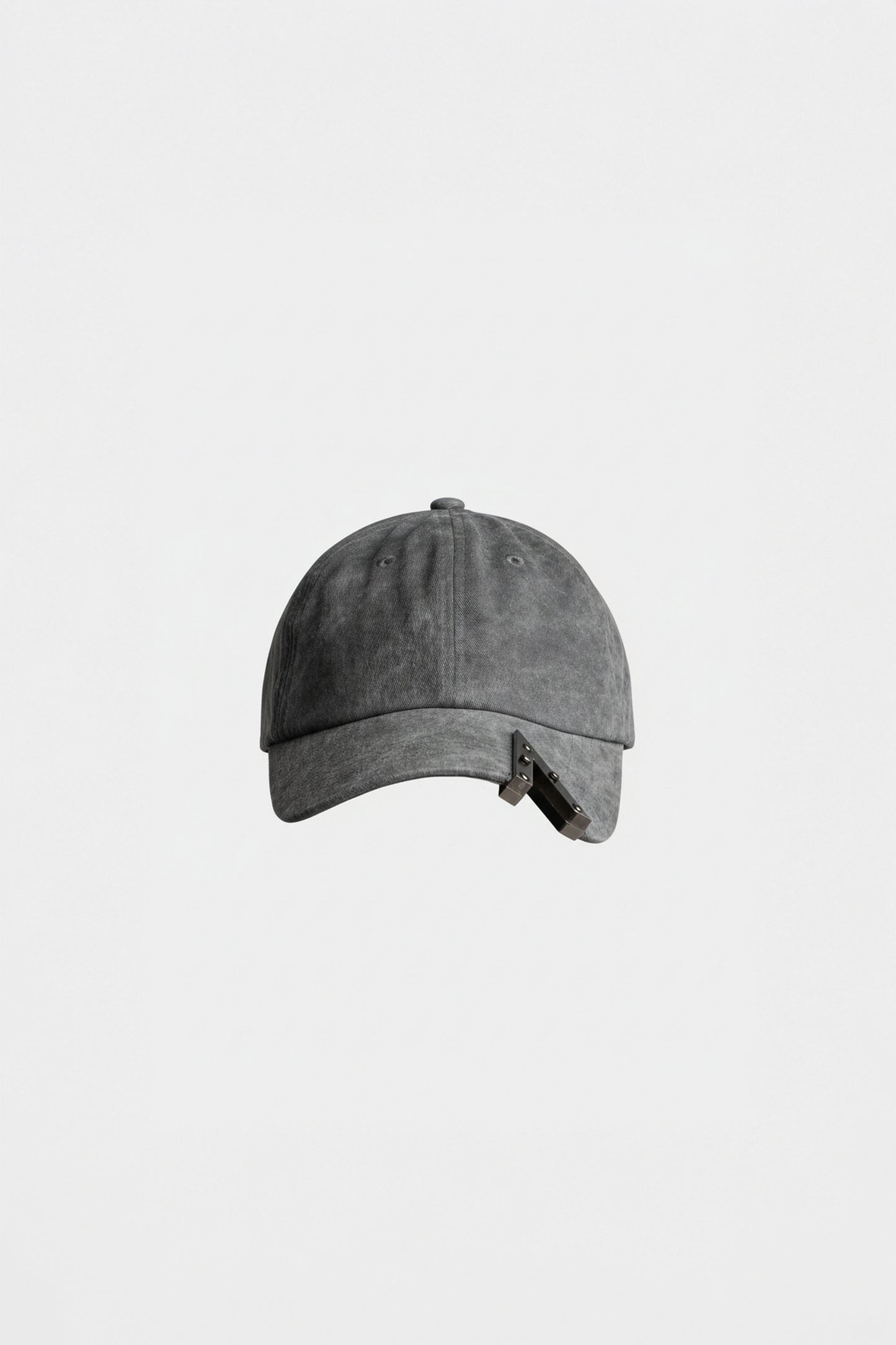 Washed Metal Cut Cap
