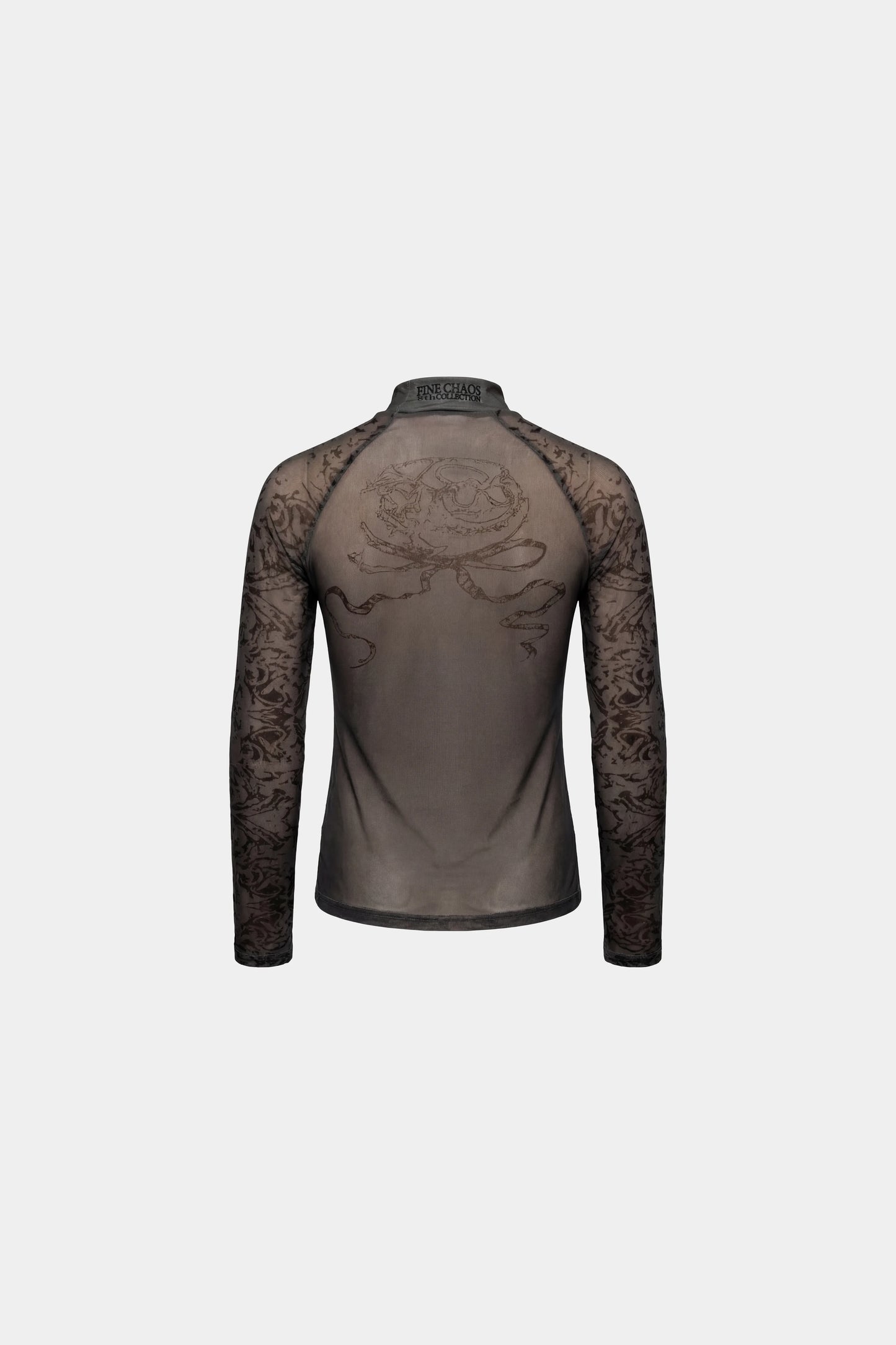 Sword Art Mesh top Grey