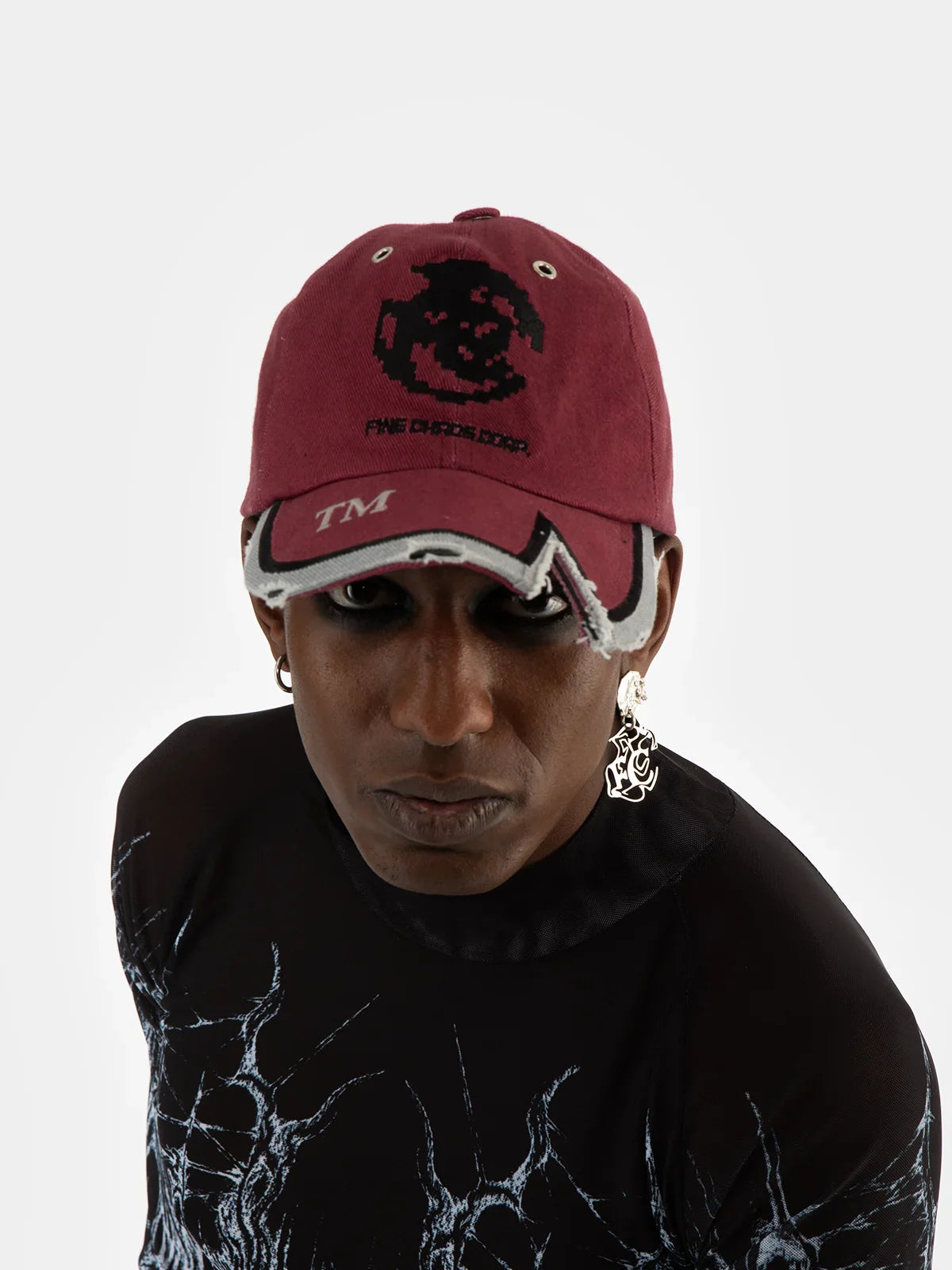 FC Corp. Denim Cap - Burgundy