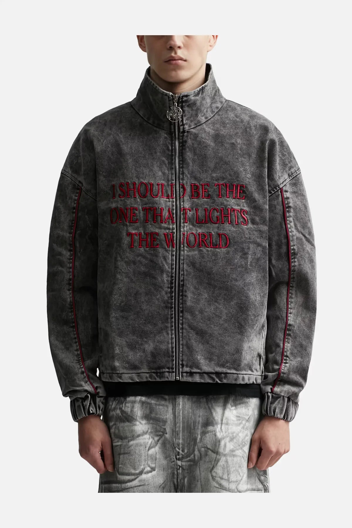 Denim Despair Track Jacket