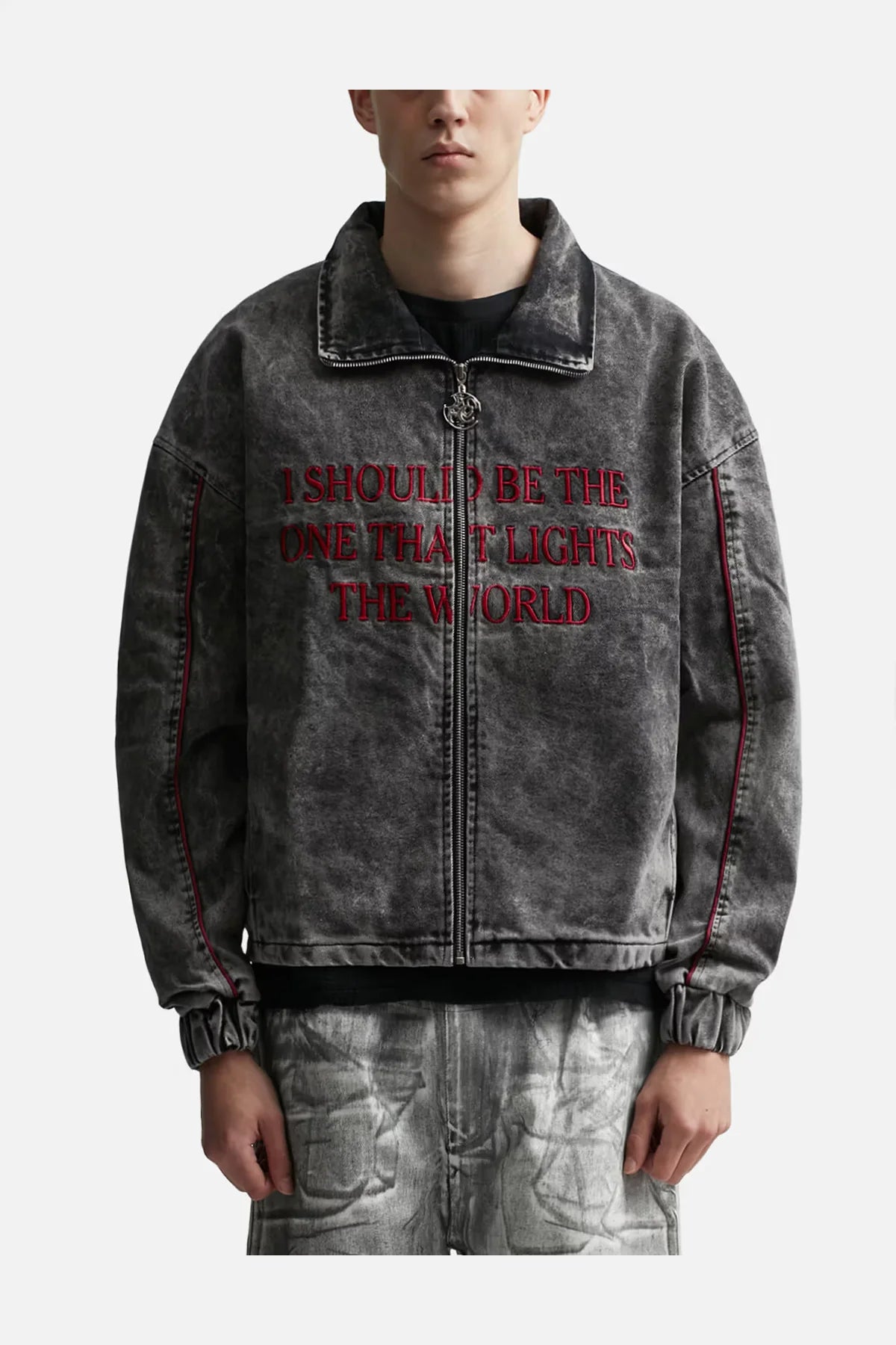 Denim Despair Track Jacket