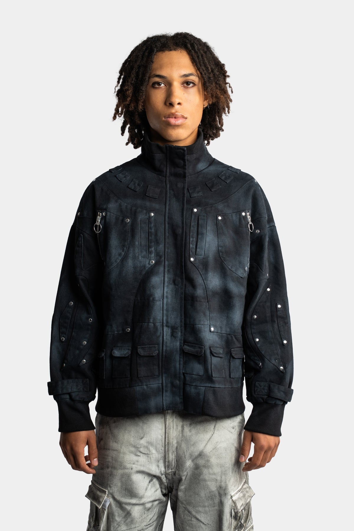 Ammunition Bomber Jacket Black