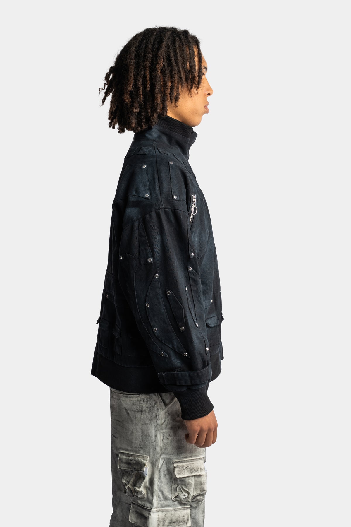 Ammunition Bomber Jacket Black