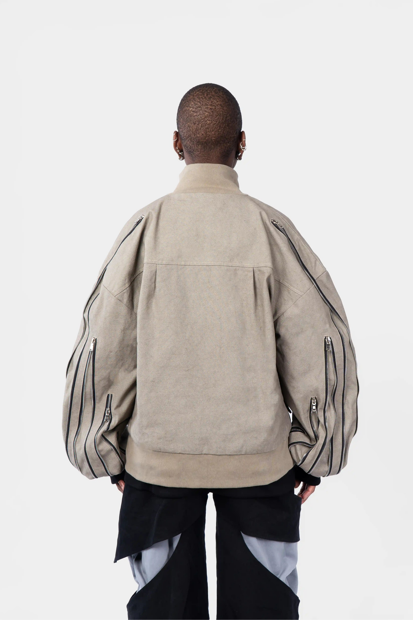 Canvas Zipper Dream Bomber