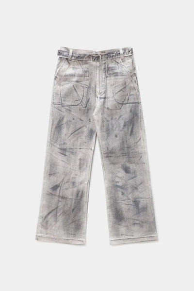 Double-Belt-Waxed-Jeans- 