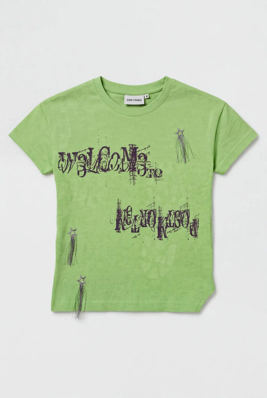 Welcome Post Mortem' T-Shirt - Green