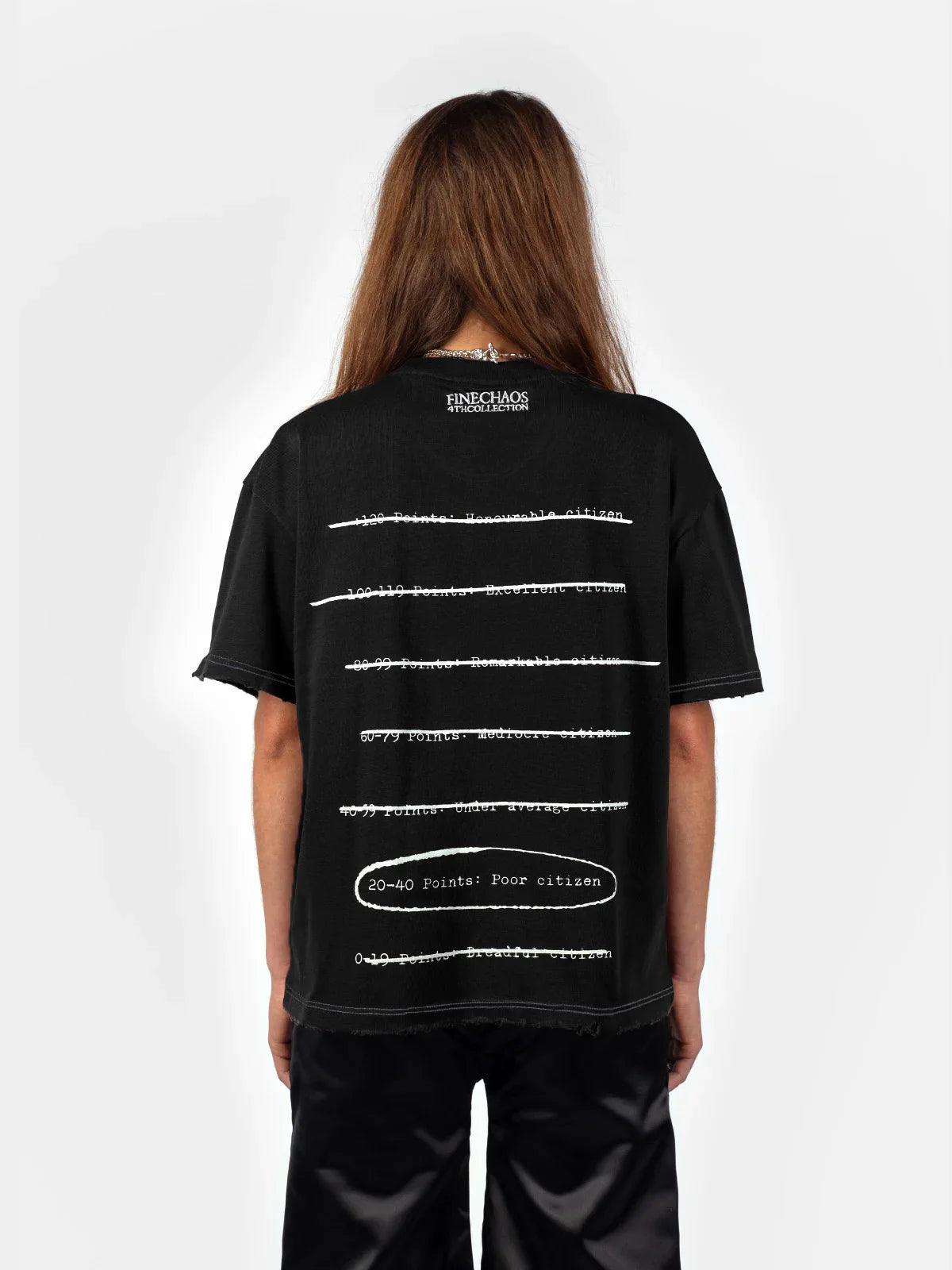 Black Flawed System T-Shirt