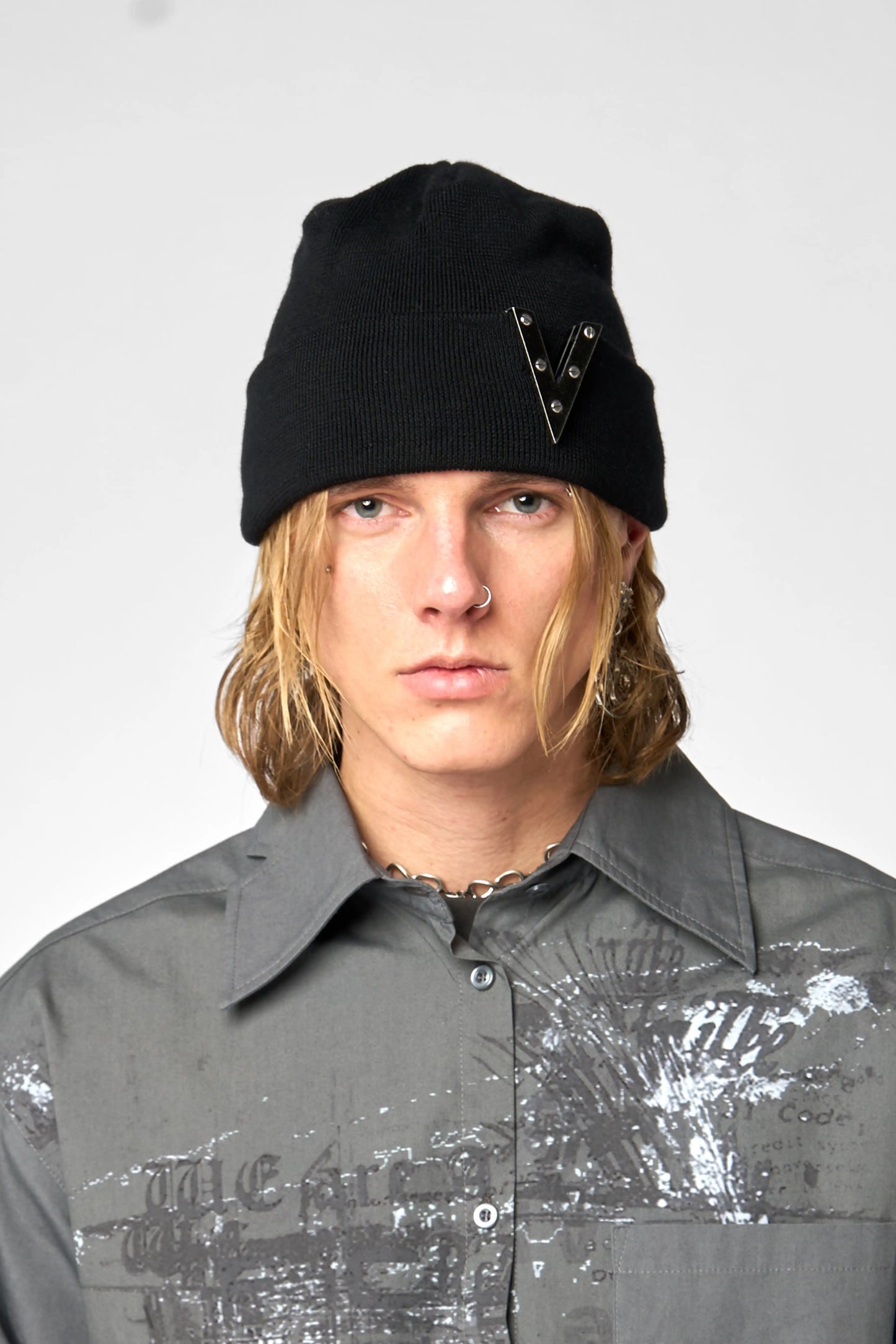Metal Cut Beanie
