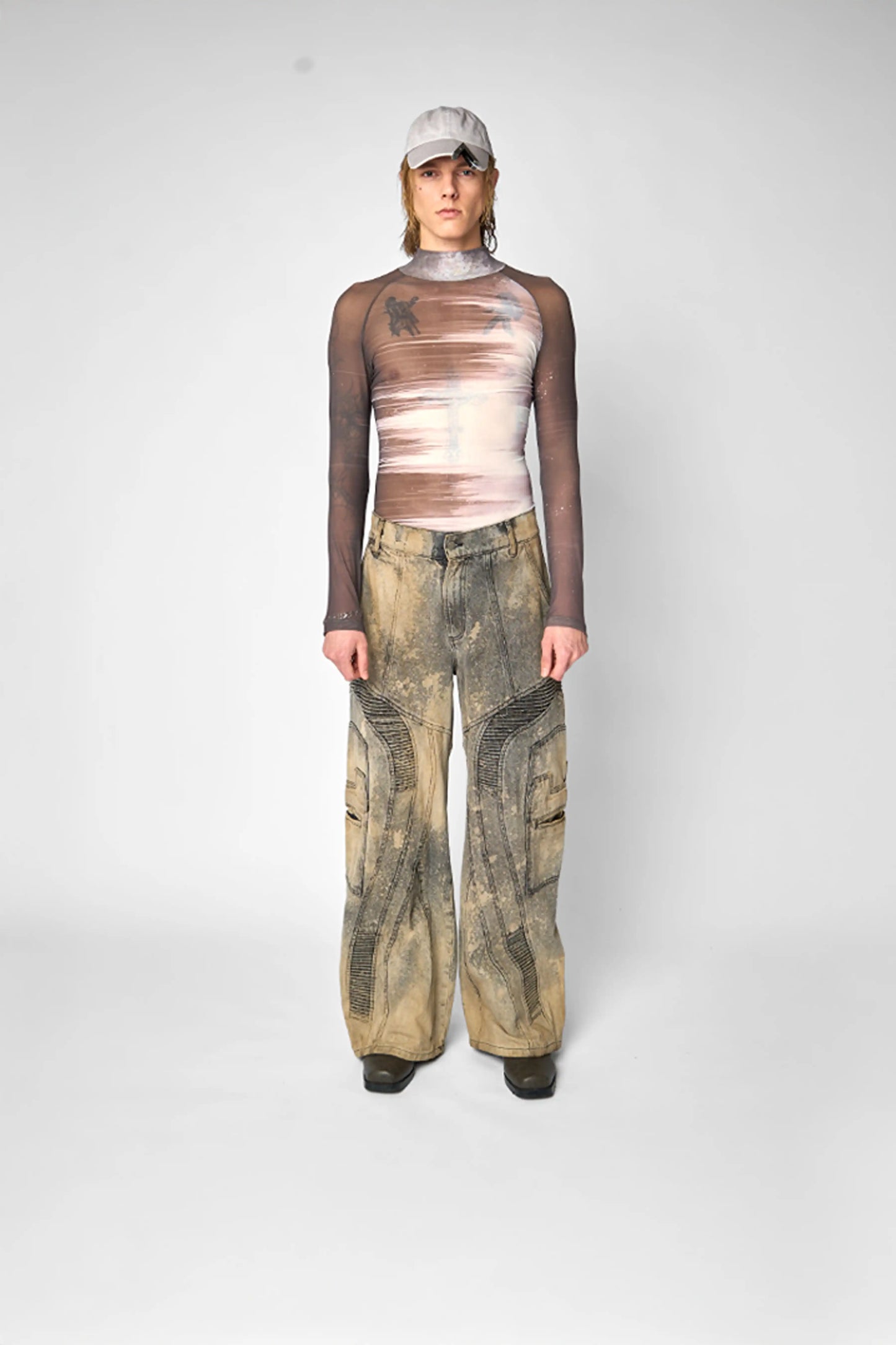Vain's Flow Denim Pants - Acid