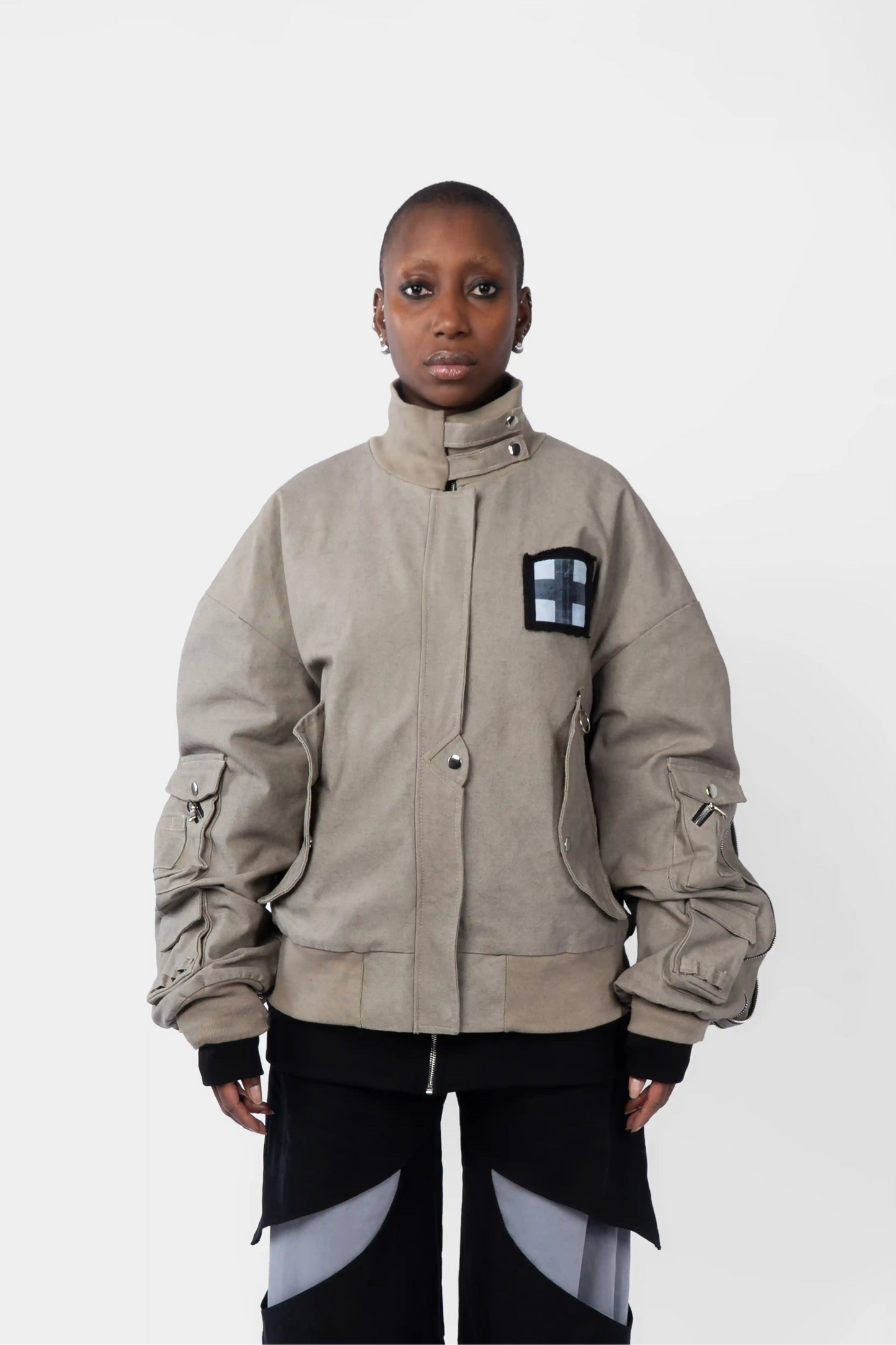 Canvas Zipper Dream Bomber