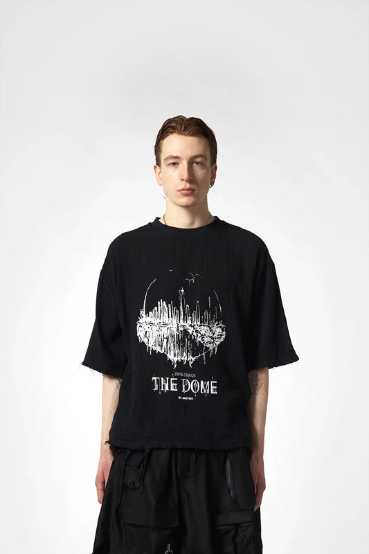 Black Fear The Dome Muslin T-Shirt