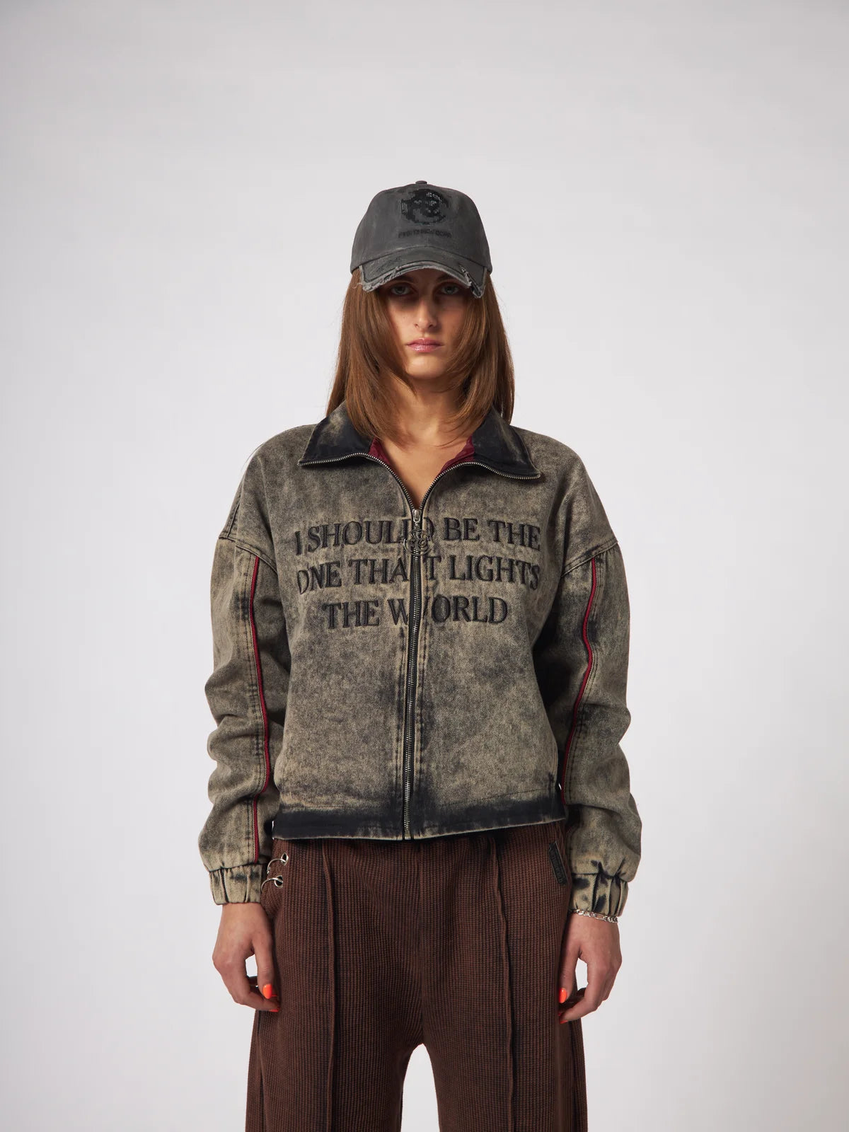 Denim Despair Track Jacket