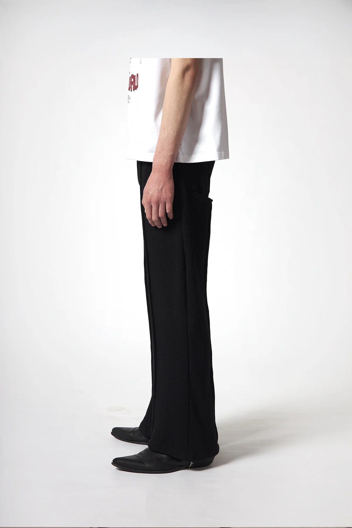 Outlaws Black Jersey Trousers