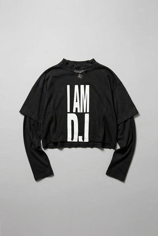 'I am DJ' Longsleeve