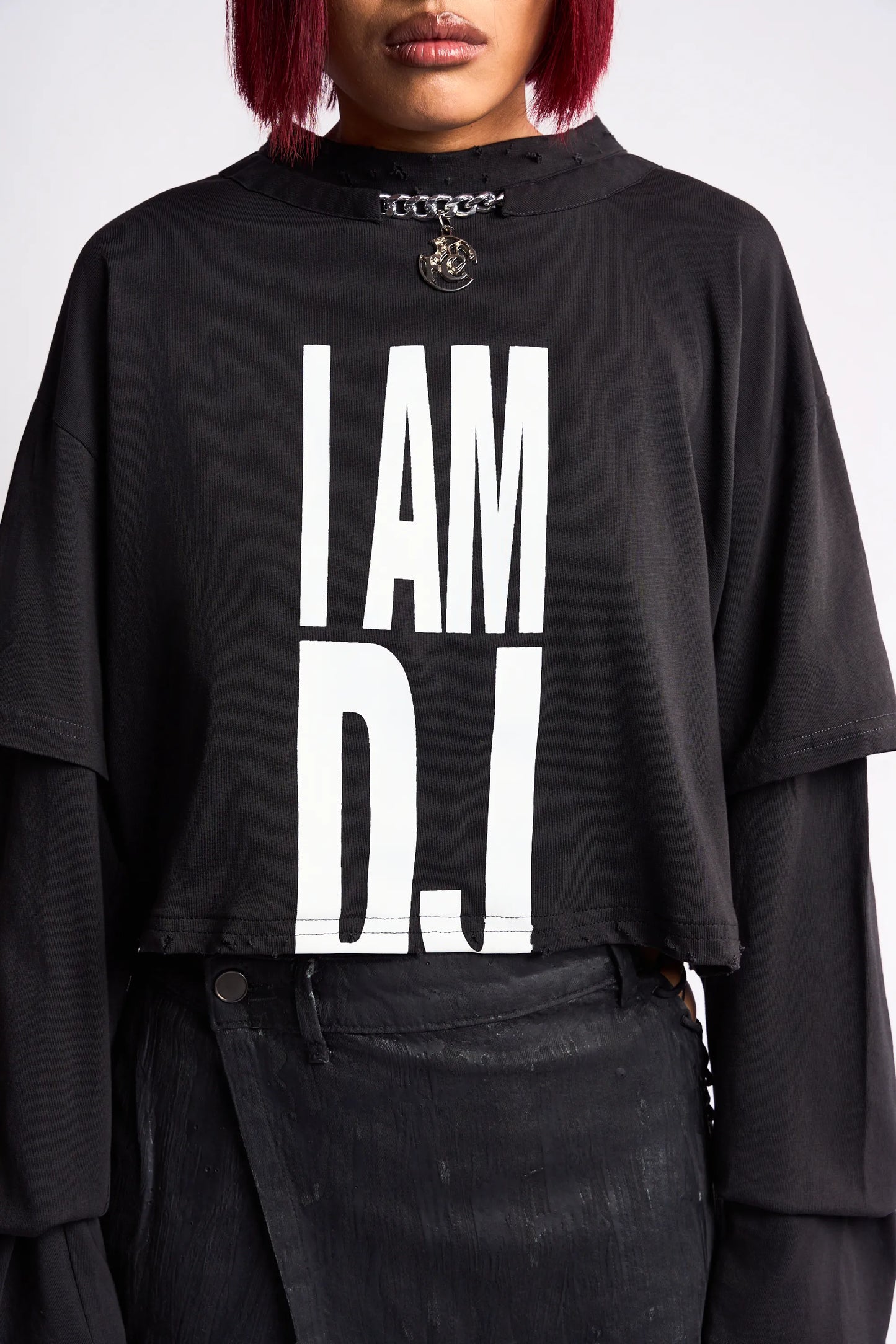 'I am DJ' Longsleeve