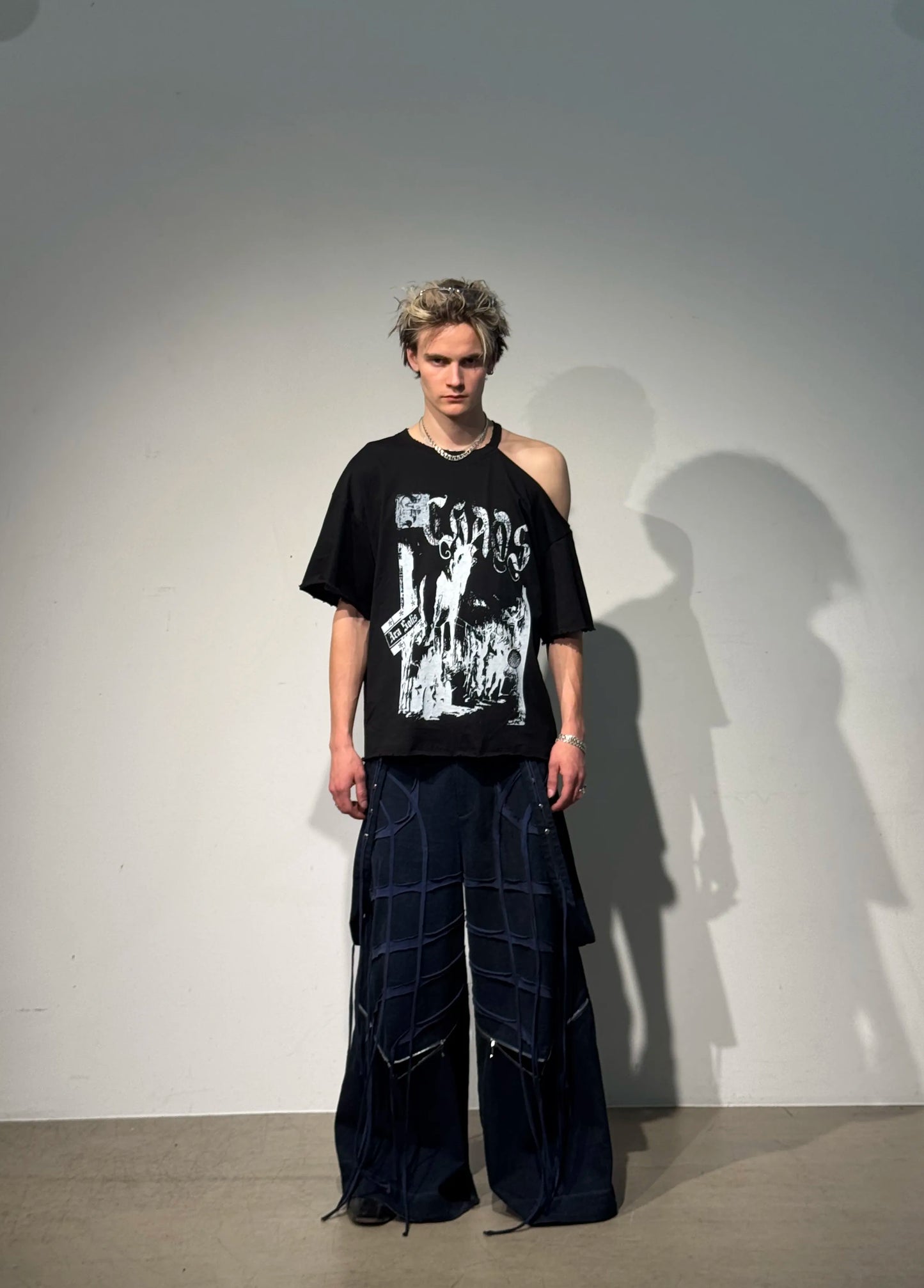 Trojan One-Shoulder T-Shirt