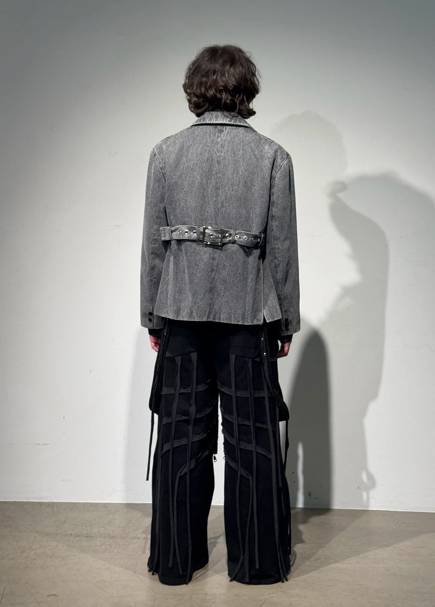 Badge' Denim Blazer