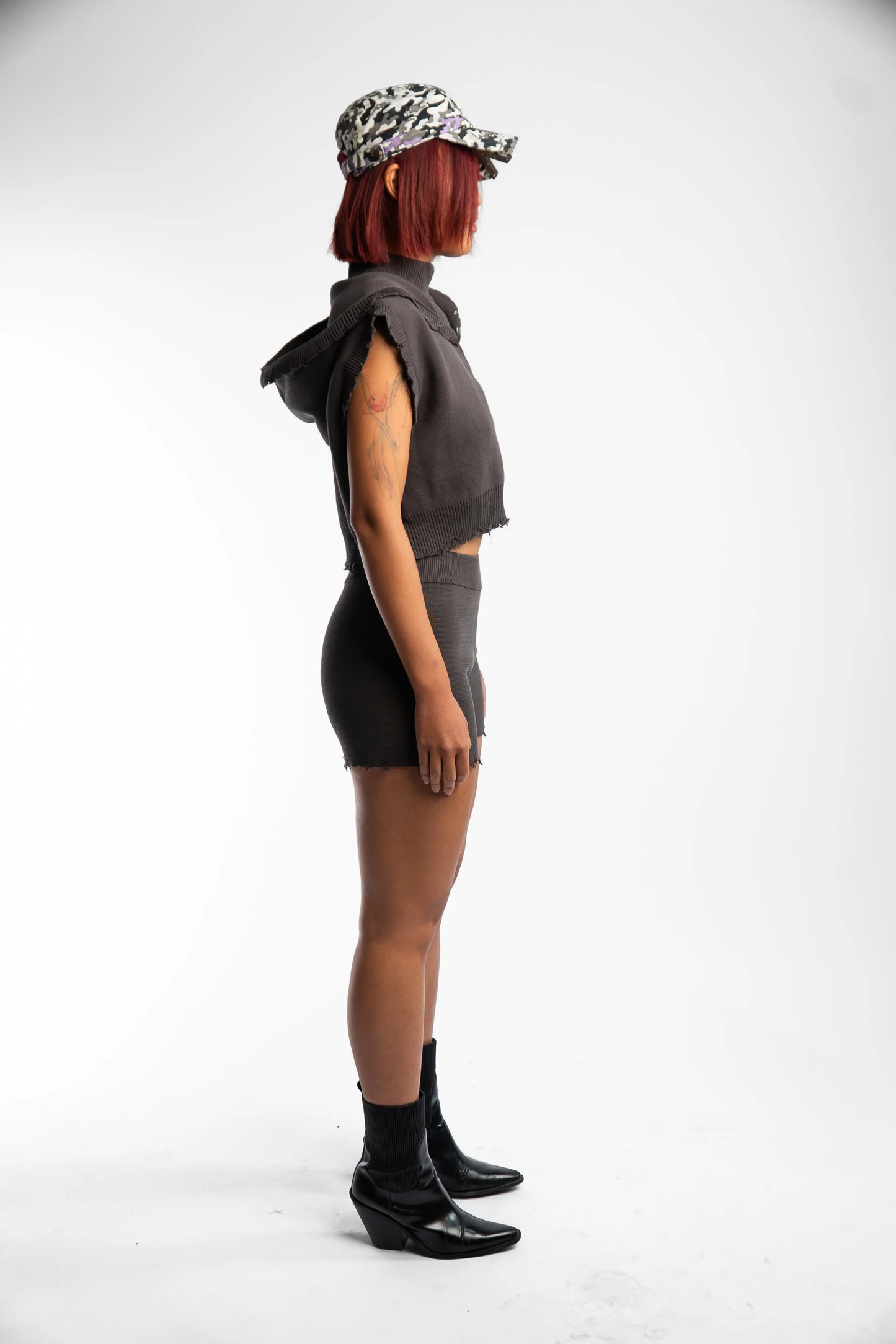 Knitted 'Gate' Vest