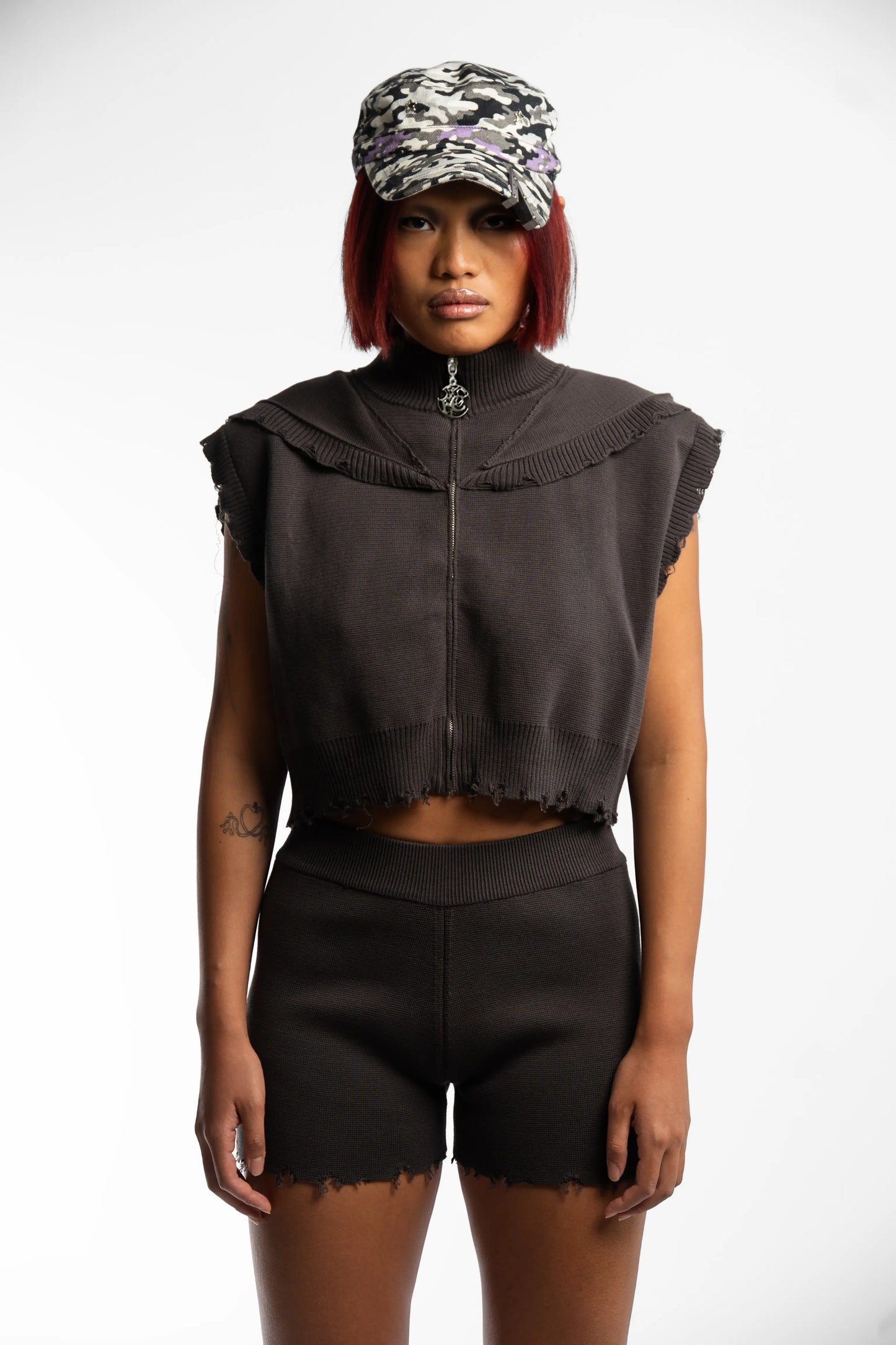 Knitted 'Gate' Vest