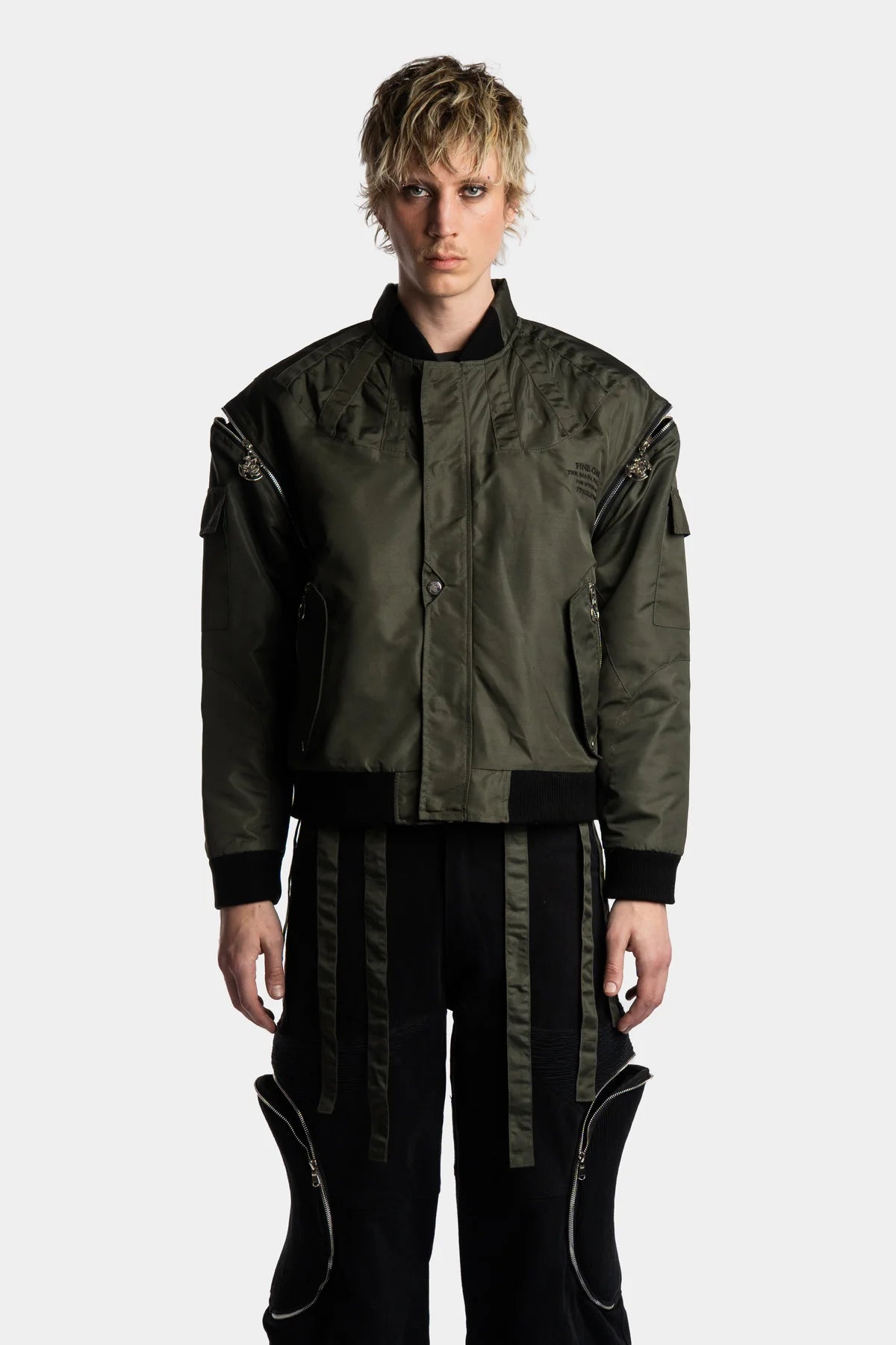 Reversible Flight Bomber Jacket