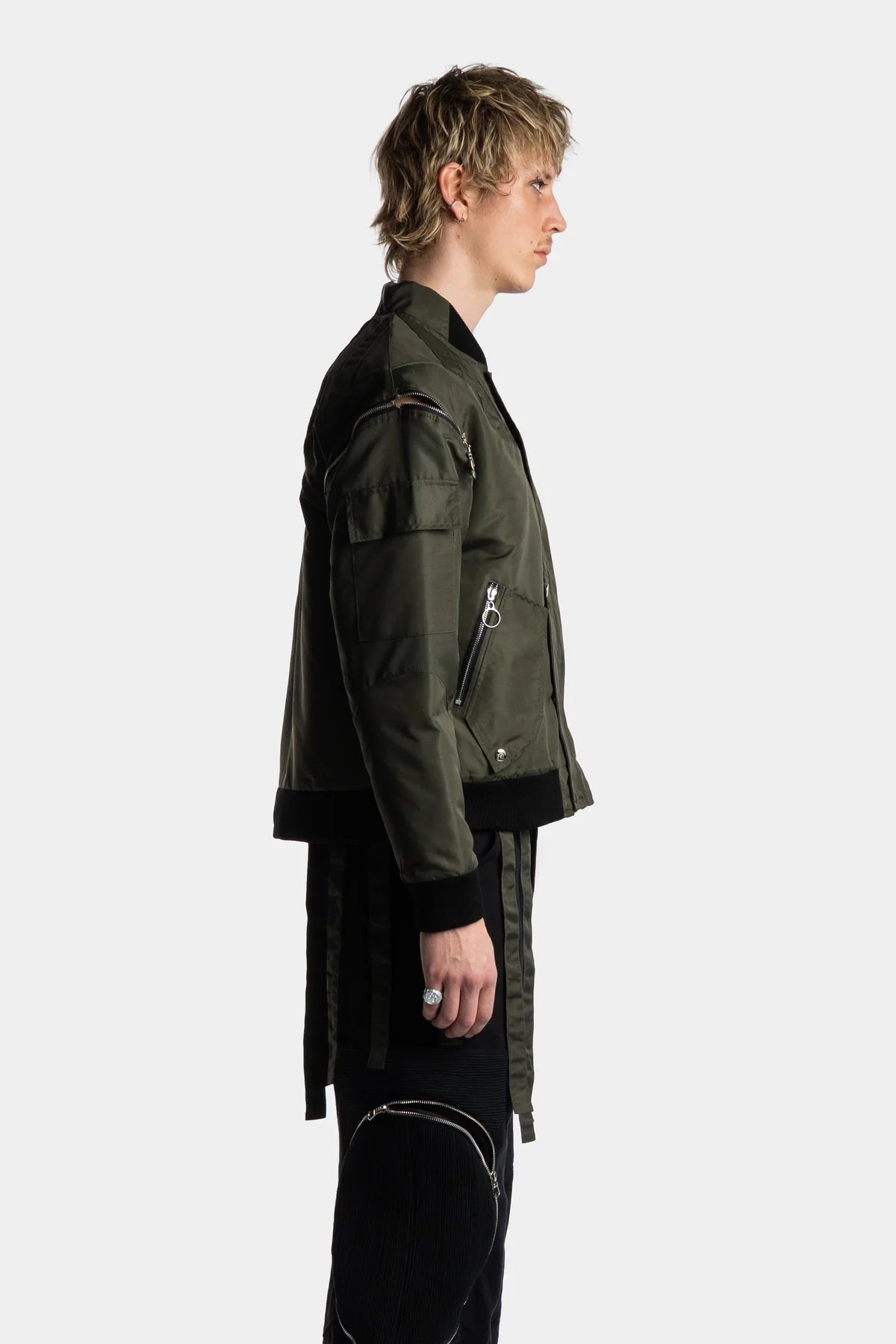Reversible Flight Bomber Jacket