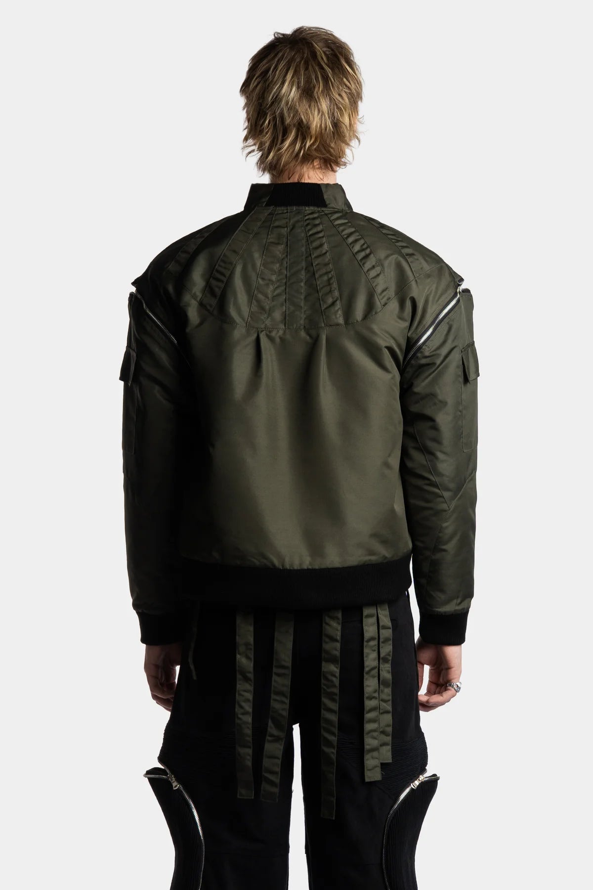 Reversible Flight Bomber Jacket