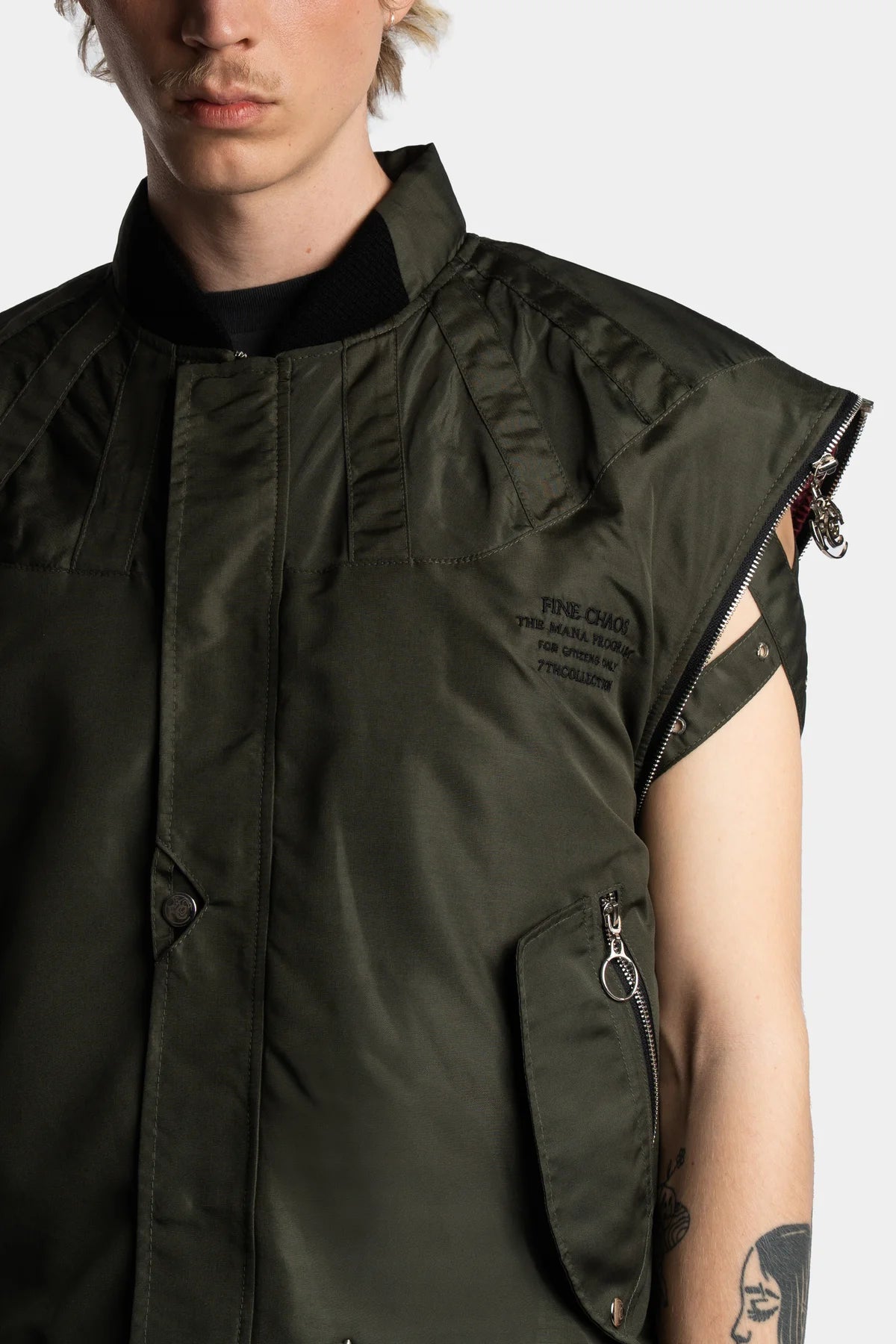Reversible Flight Bomber Jacket