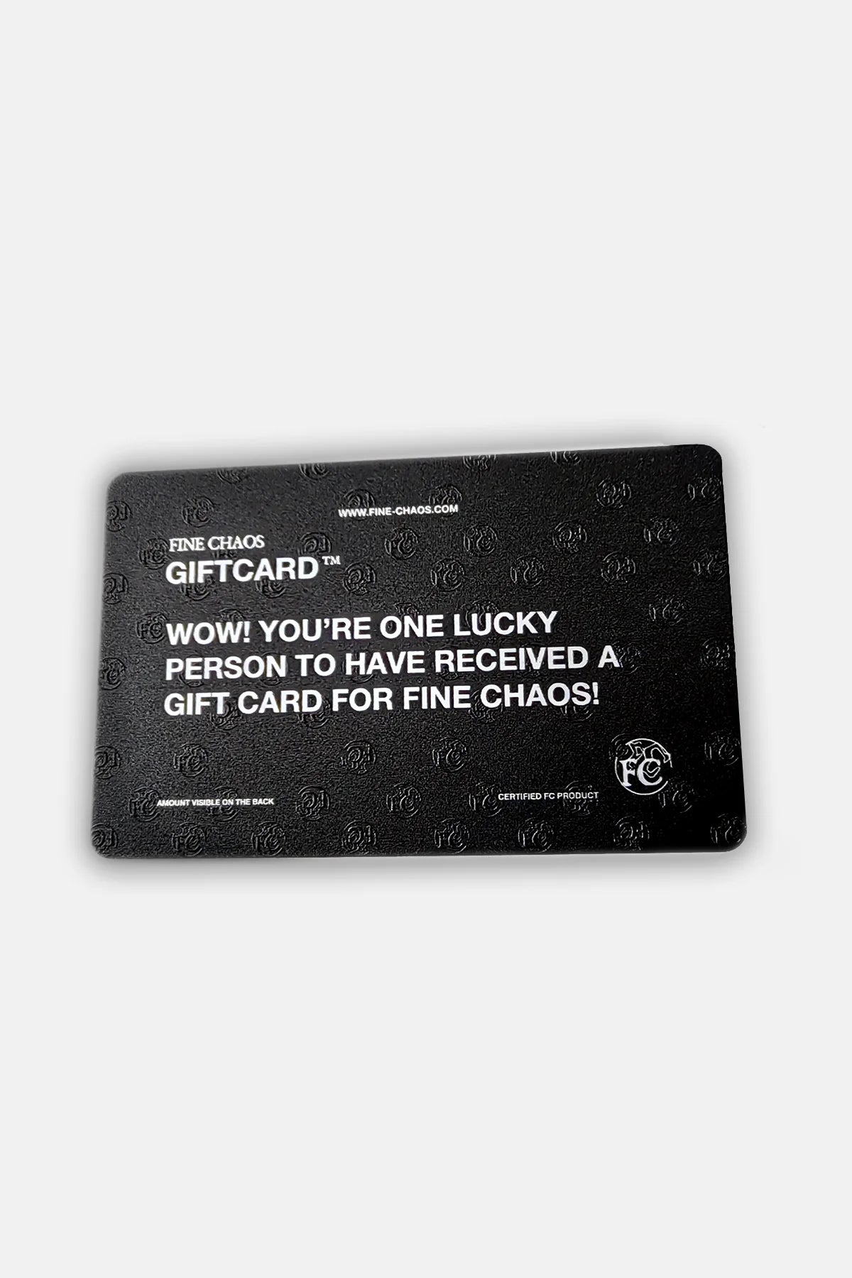 FINE CHAOS Gift Card