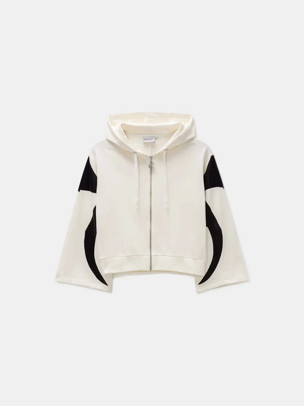 Off-White Satin Tribal Hoodie