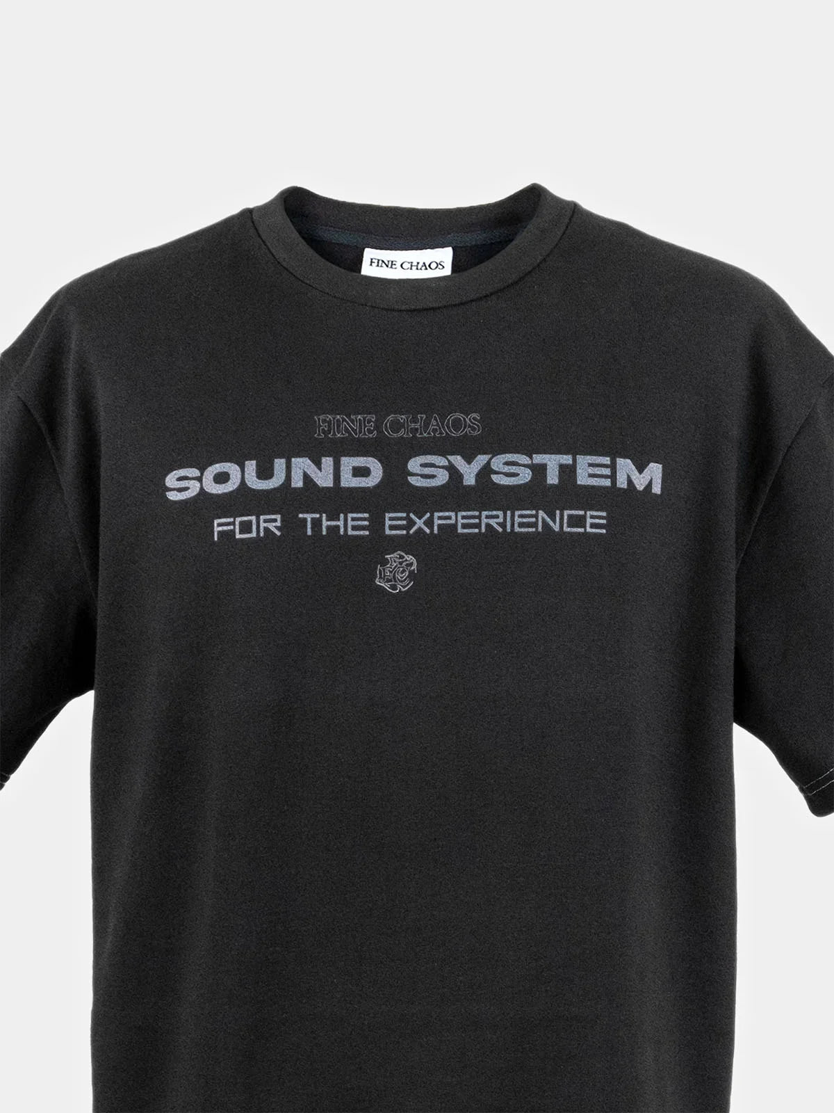 Sound System T-Shirt - Black