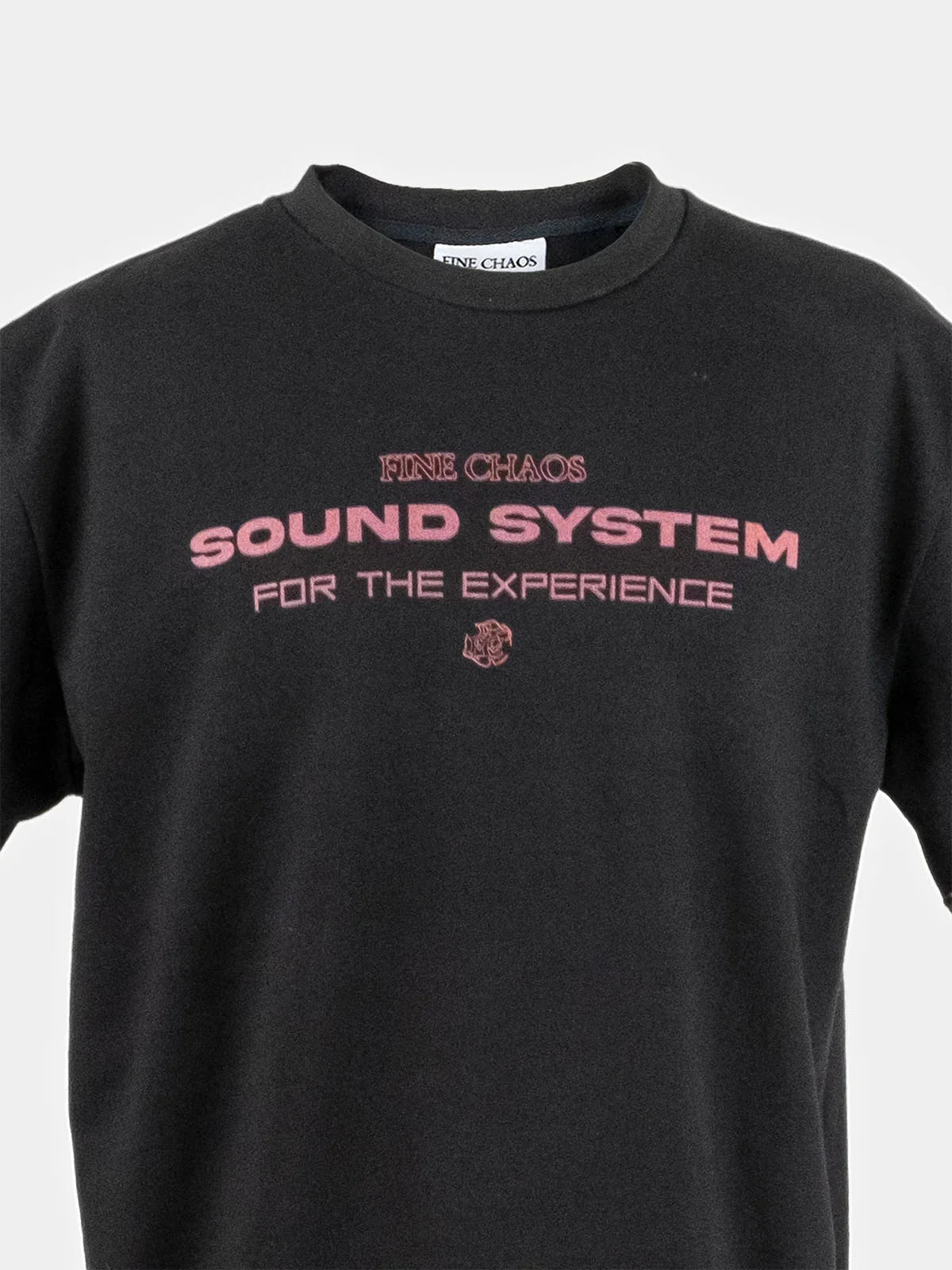 Sound System T-Shirt - Black / Red