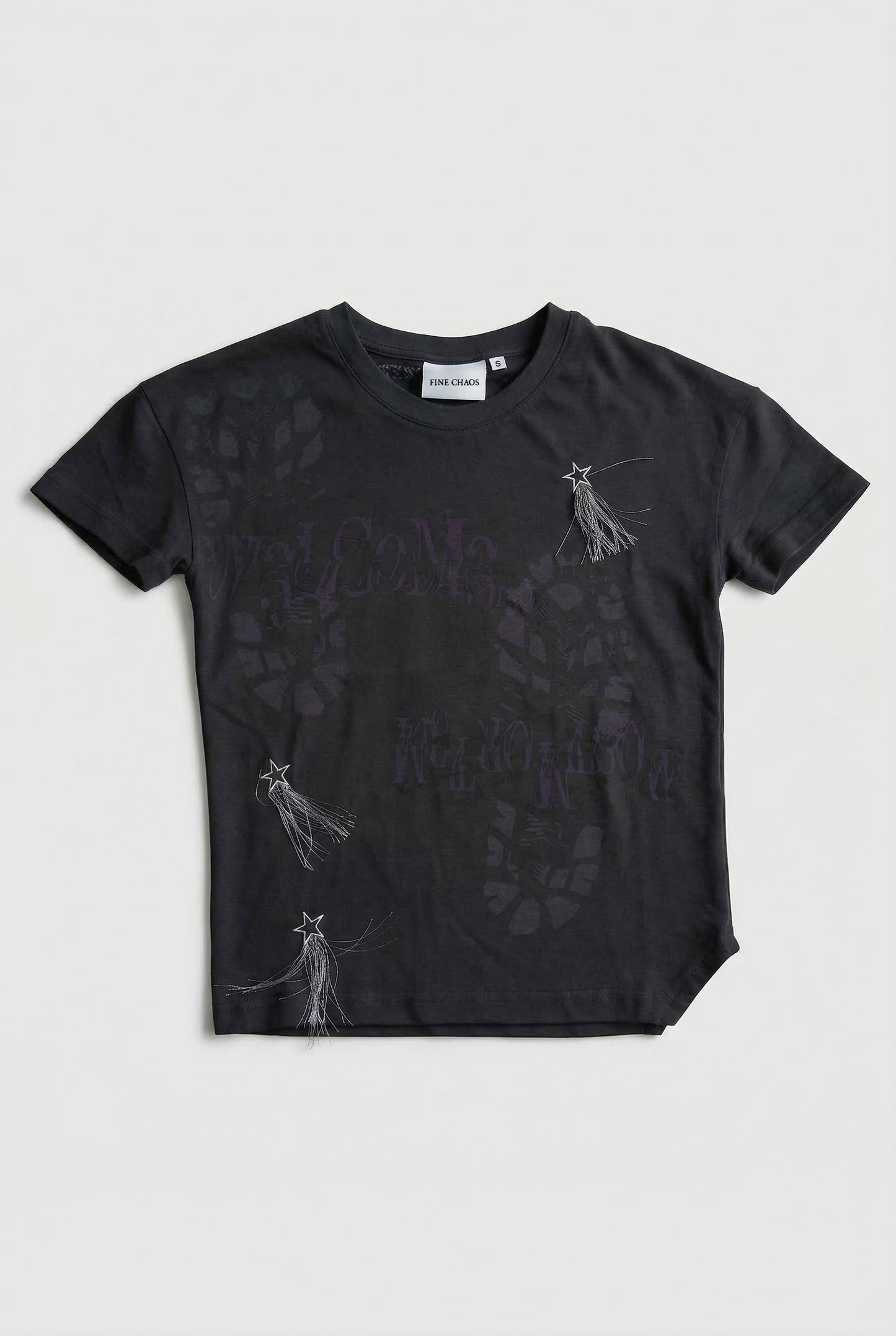'Welcome Post Mortem' T-Shirt - Black
