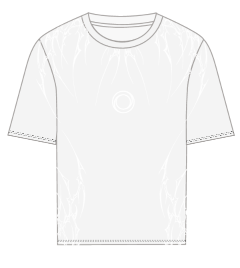 Kaleido Fest Oversized Organic Tee
