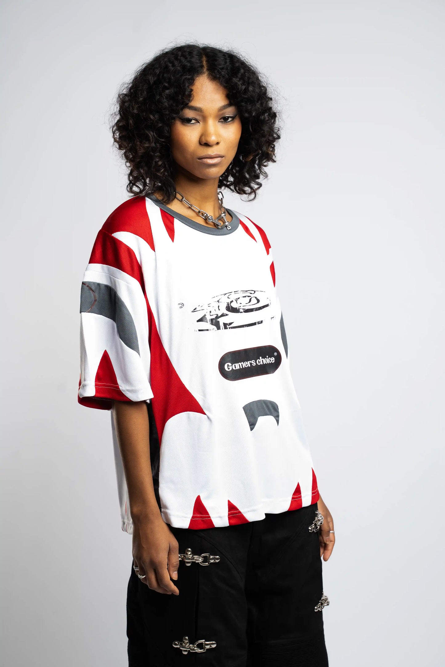 White Gamers Choice Sports T-Shirt