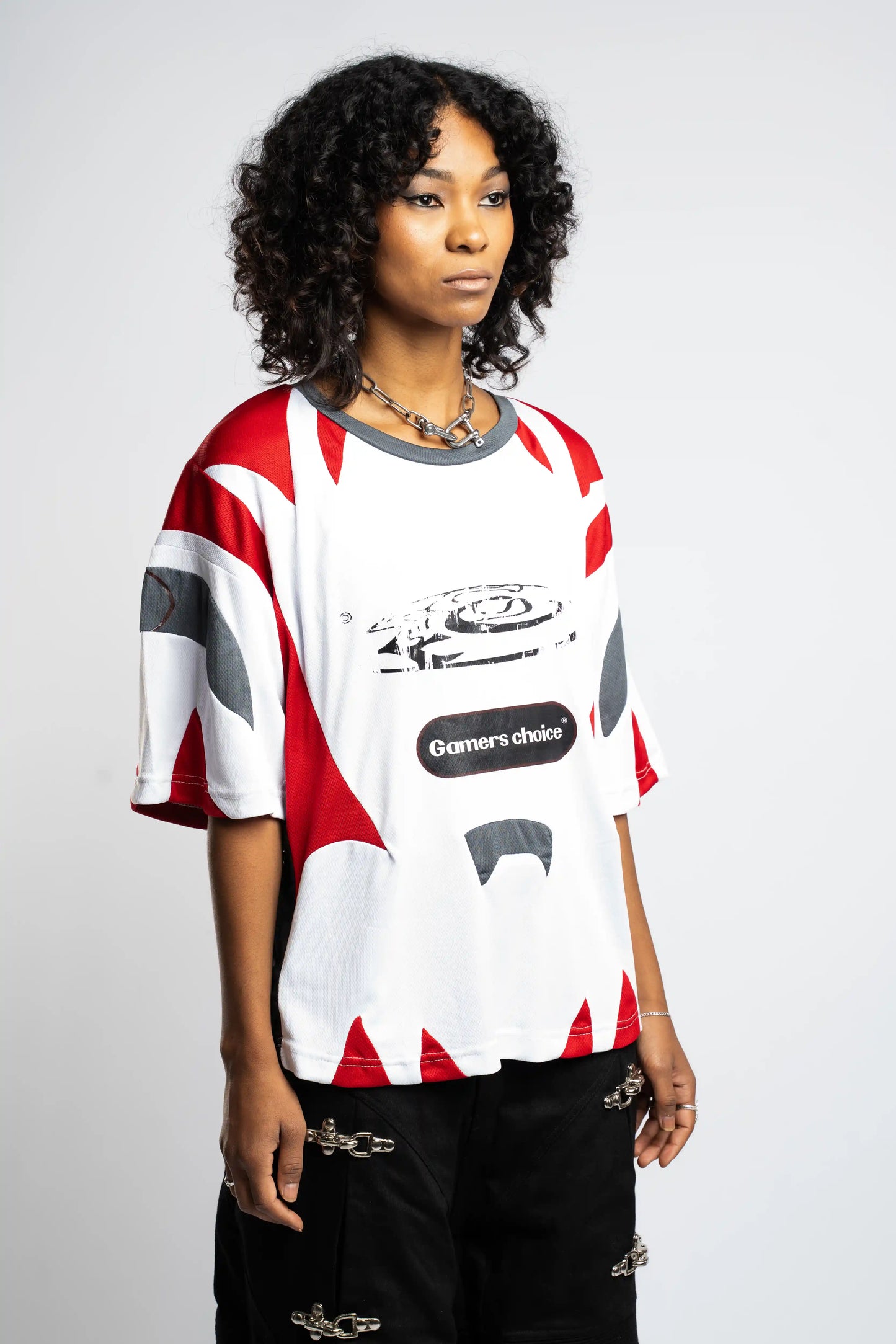 White Gamers Choice Sports T-Shirt