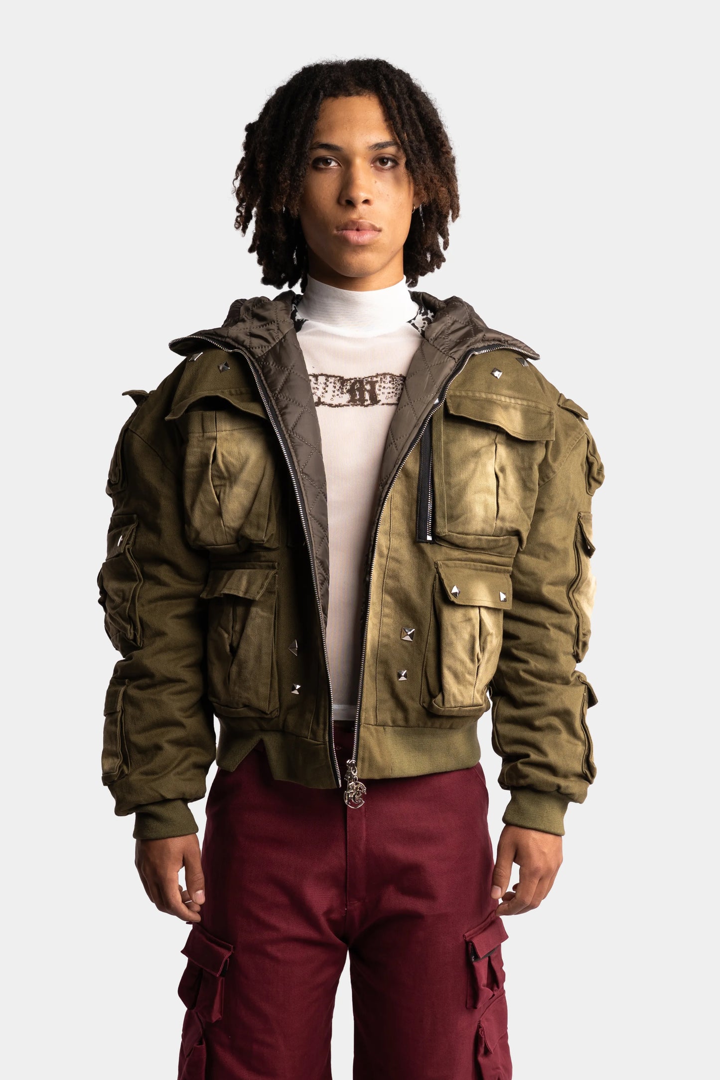 Canvas Daryn Bomber Jacket