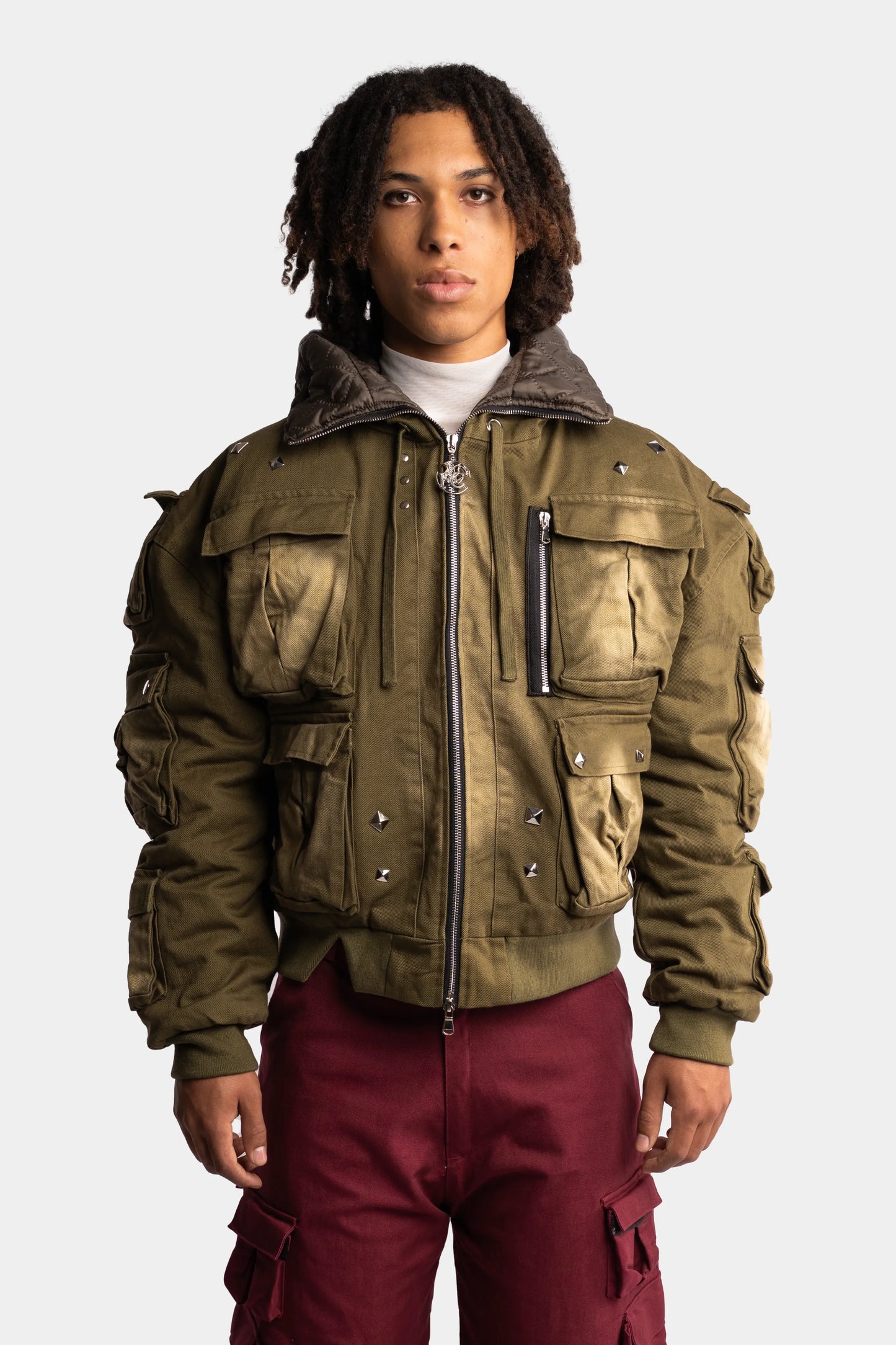 Canvas Daryn Bomber Jacket