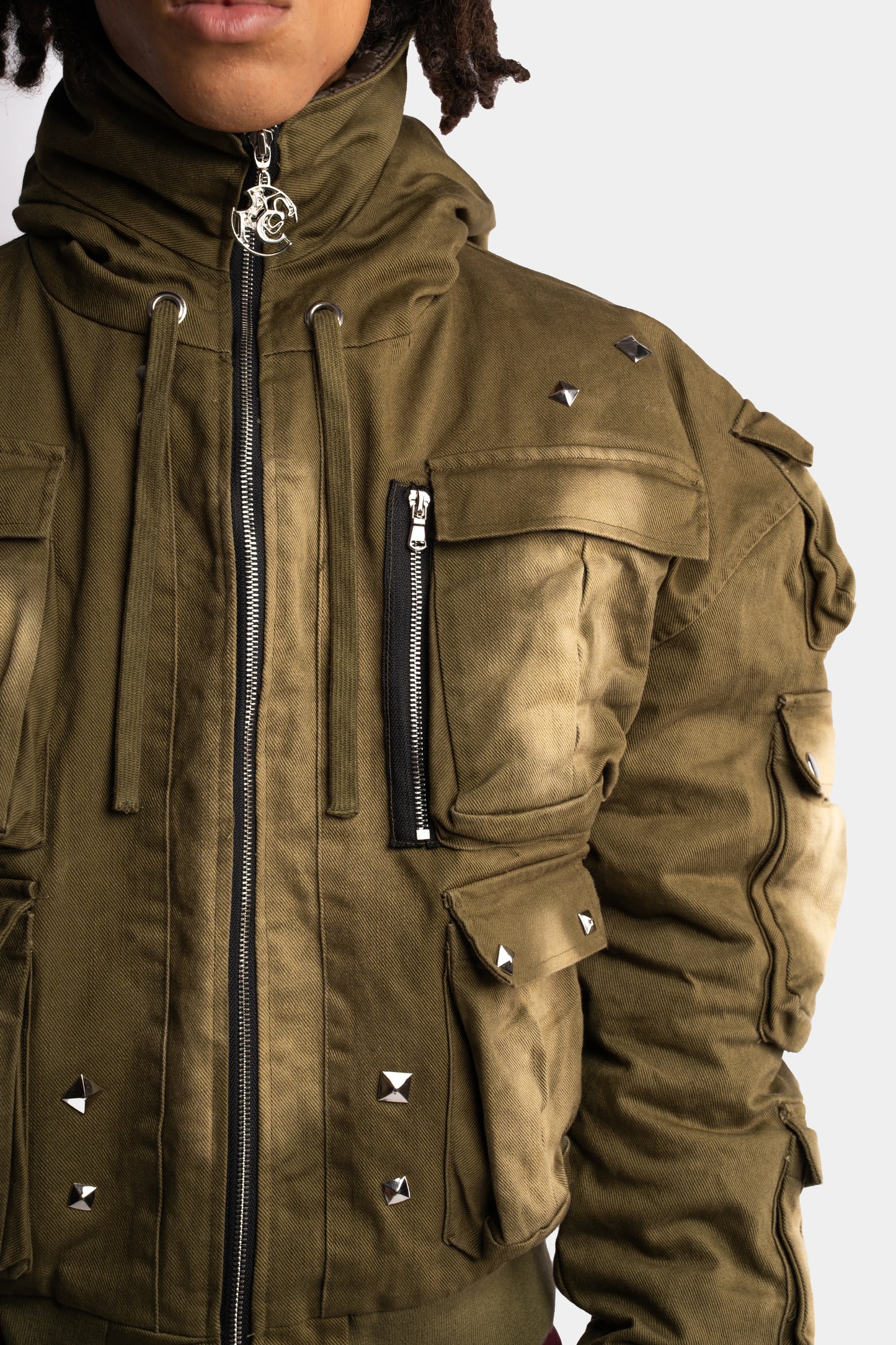 Canvas Daryn Bomber Jacket