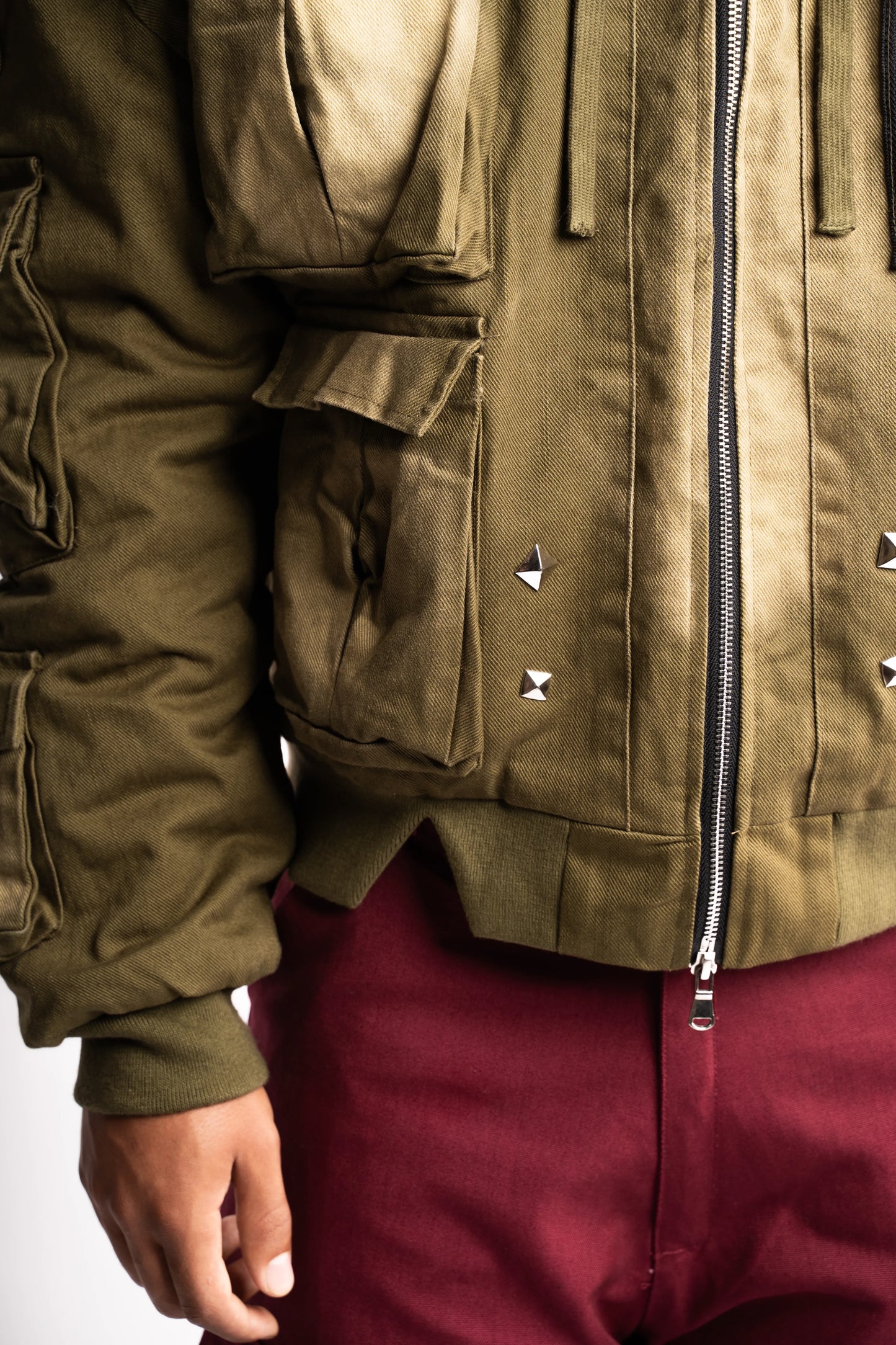 Canvas Daryn Bomber Jacket