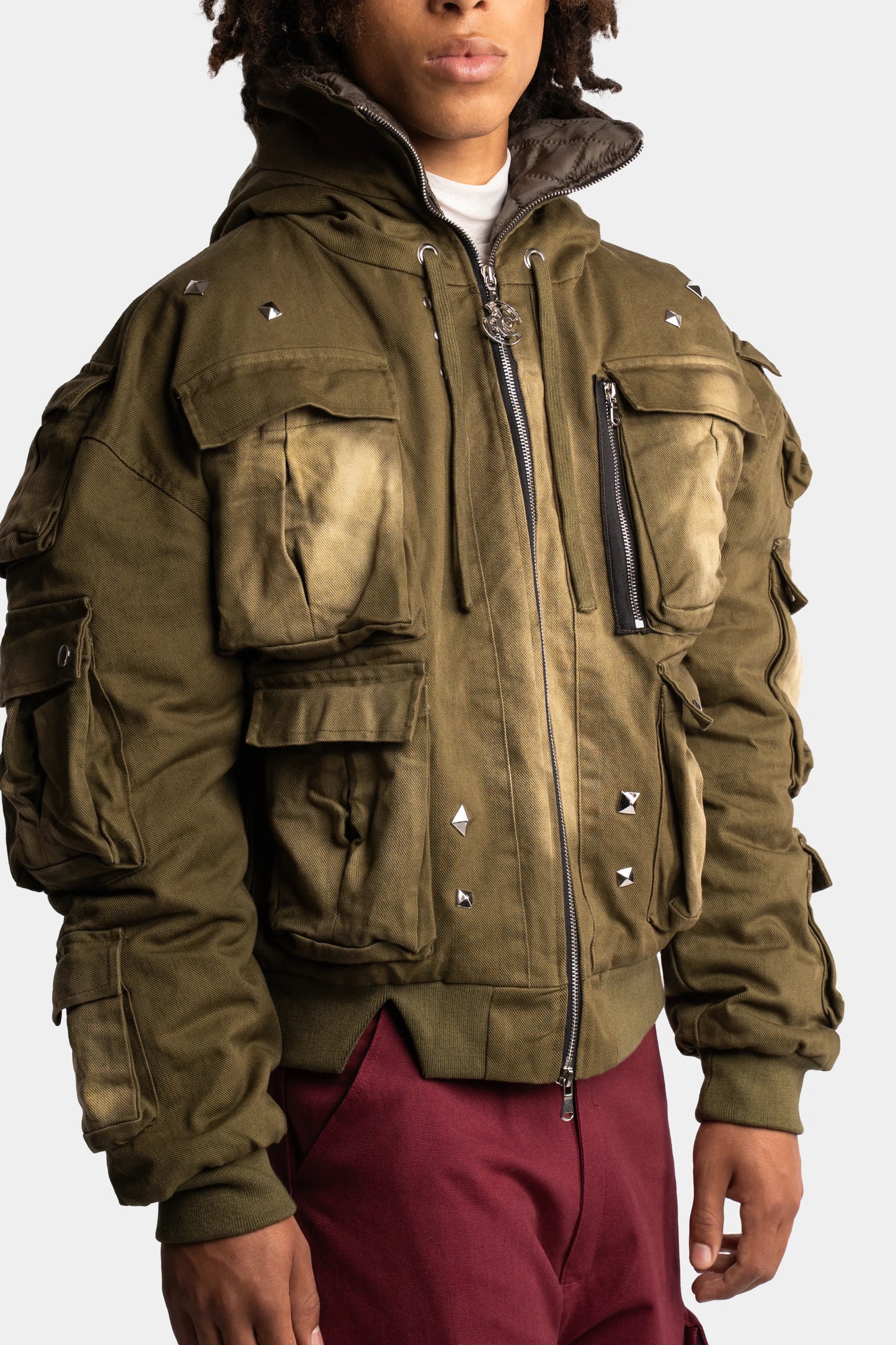 Canvas Daryn Bomber Jacket