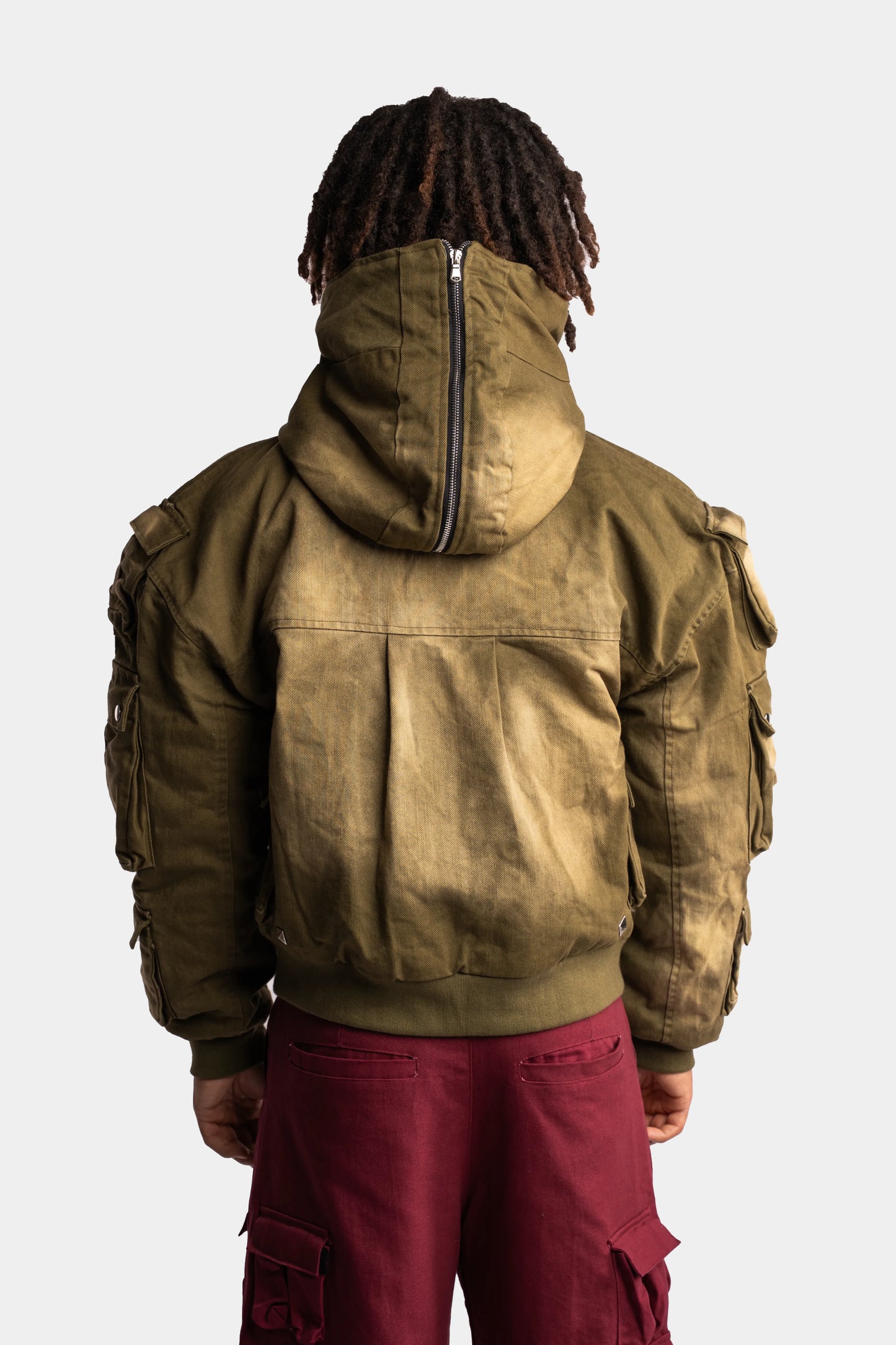 Canvas Daryn Bomber Jacket